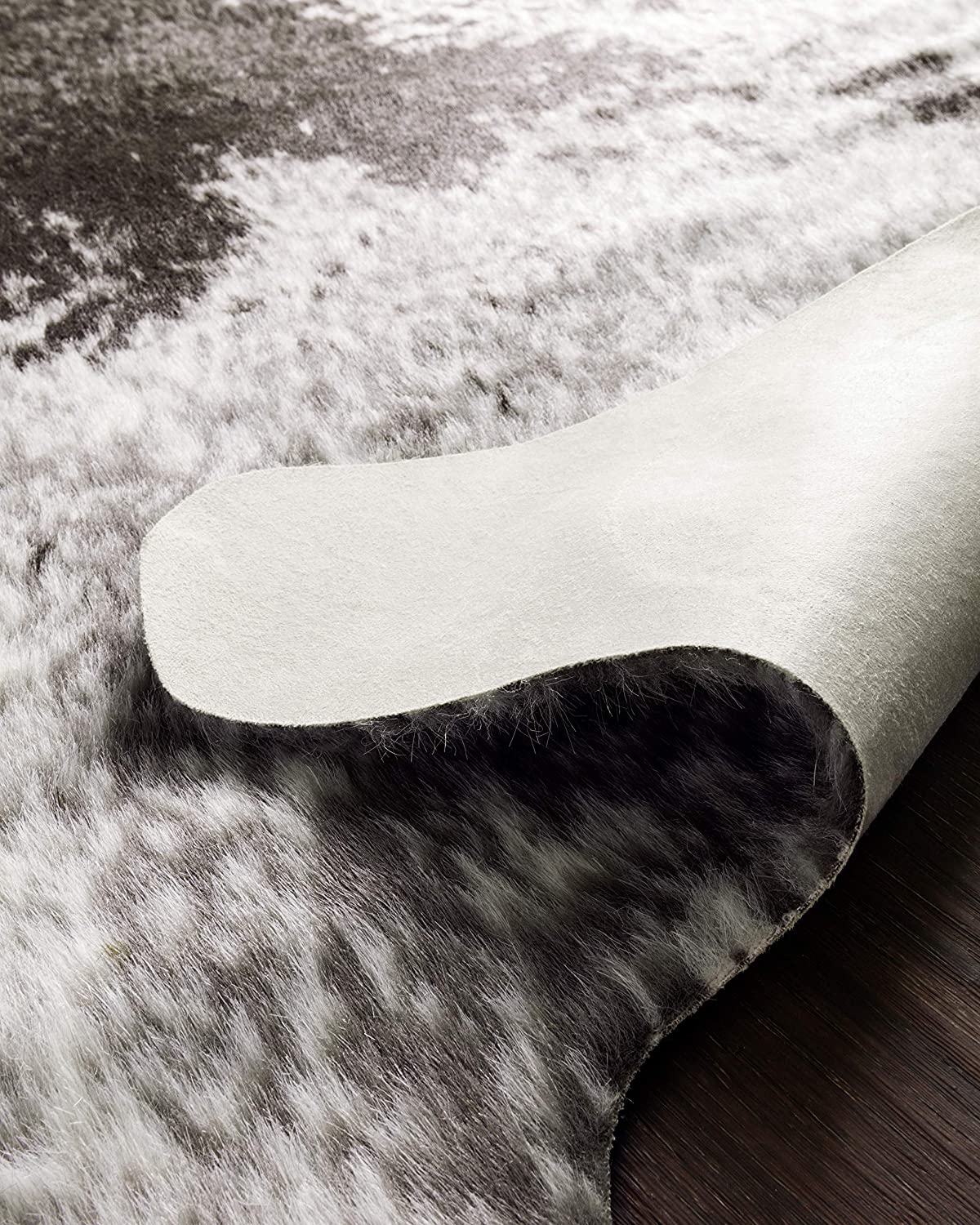 Grand Canyon Soft Area Rug IVORY/CHARCOAL