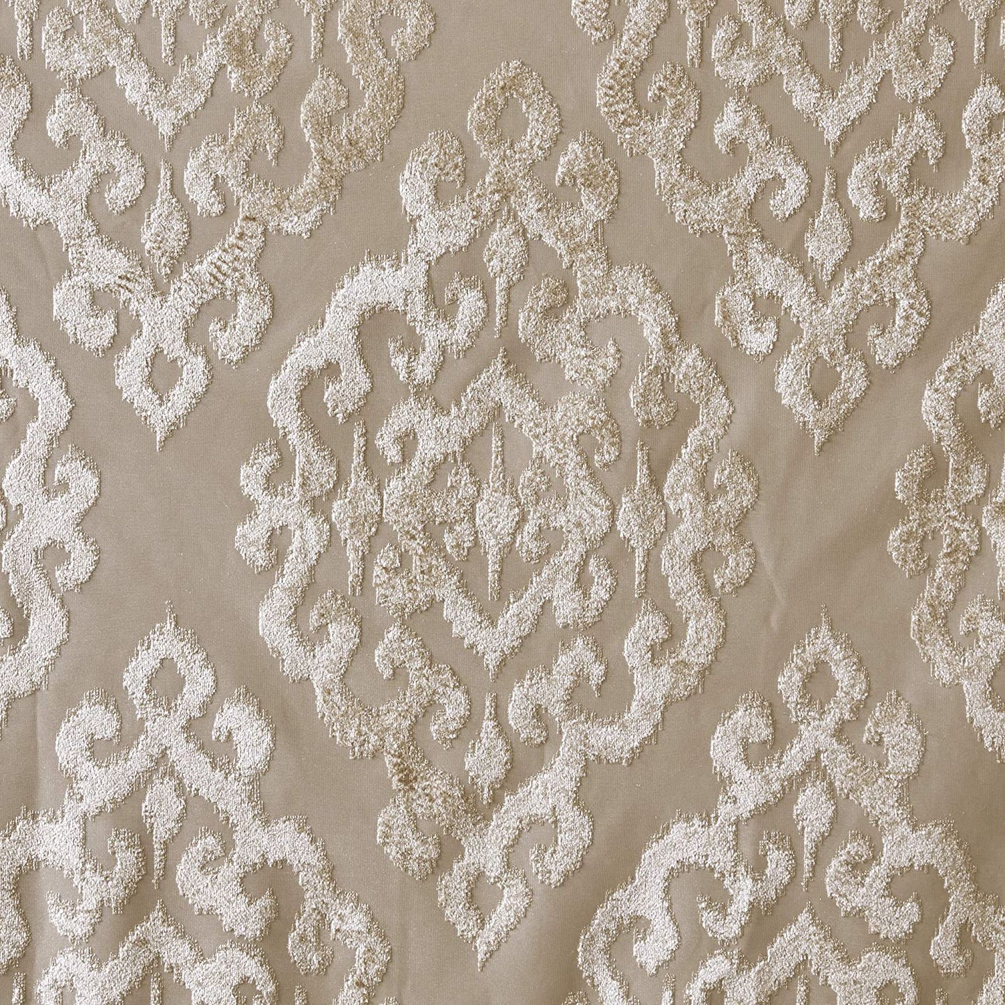 Blackout Curtains For Bedroom Mirage Damask Fabric Grommet, 50X95", 1-Panel Pack