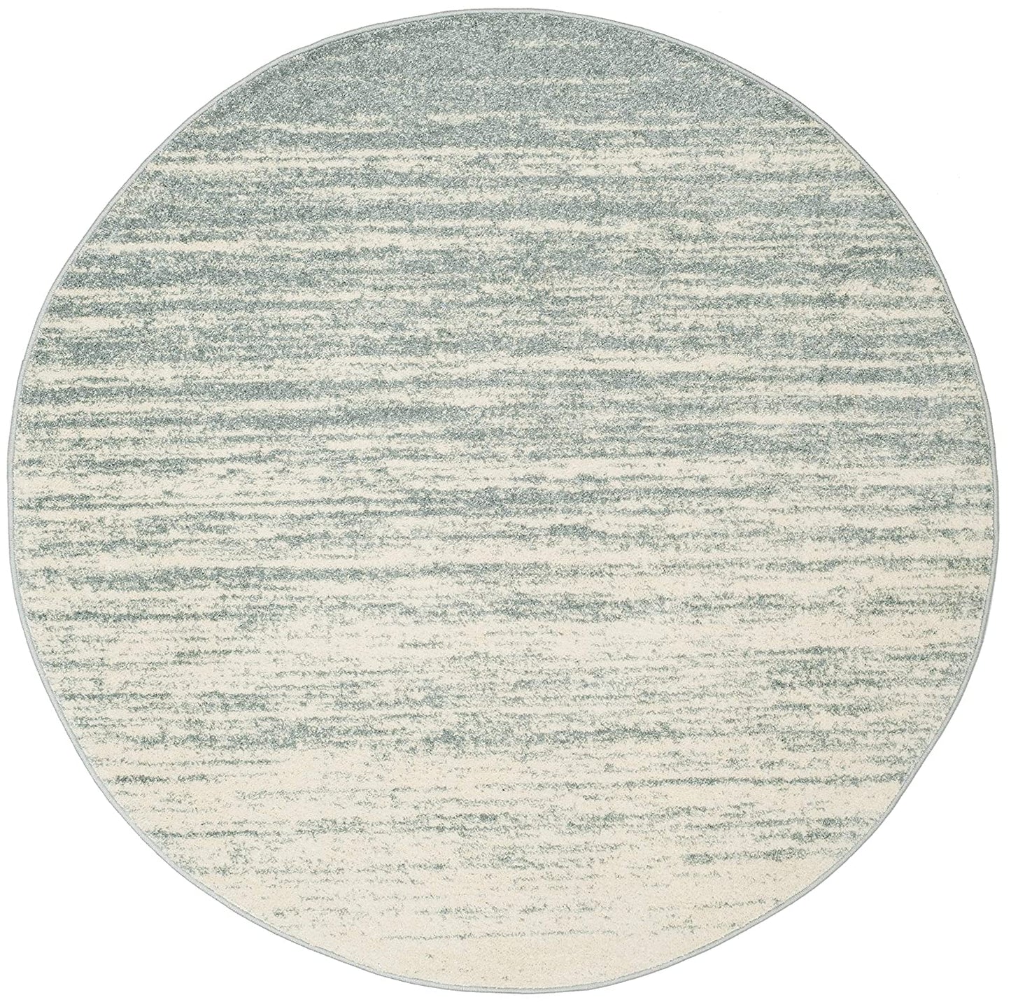 Ombre Slate Cream Soft Area Rug