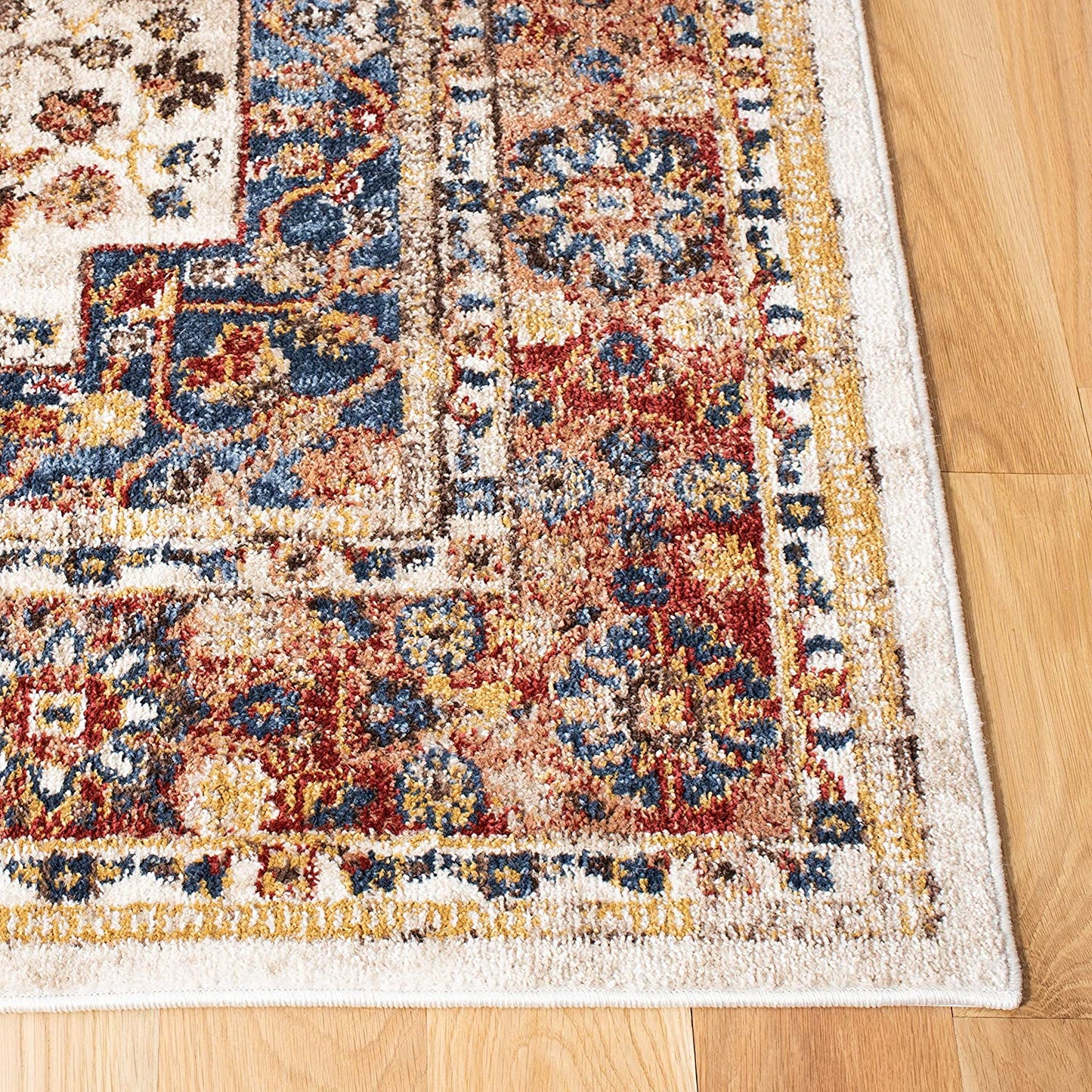 Safavieh Collection Ivory / Rust nomaan