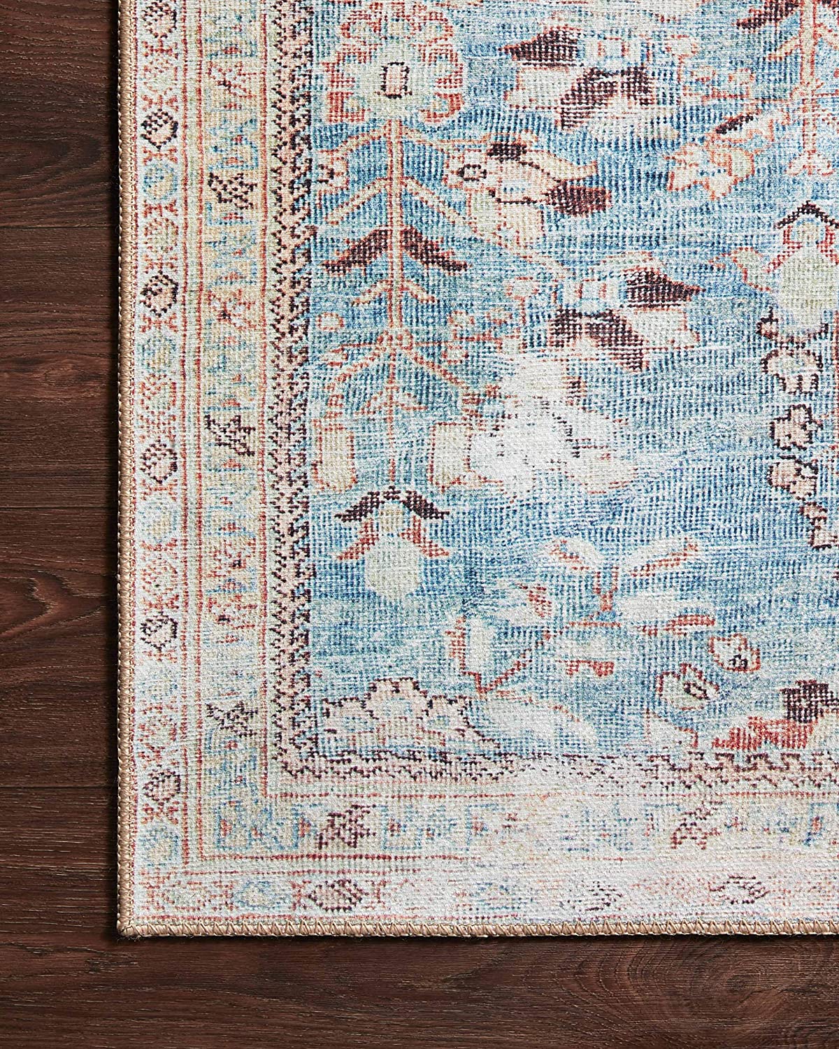 WYN-06 Wynter Soft Area Rug Teal/Multi