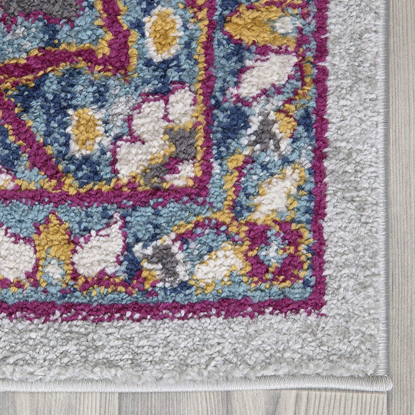 Rixos Medallion Vintage Area Rug, Blue