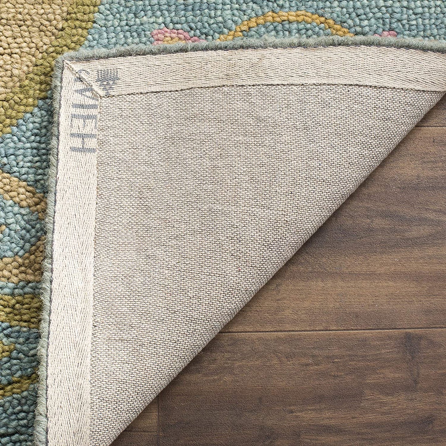 Handmade Premium Blossom Multi Wool Soft Area Rug