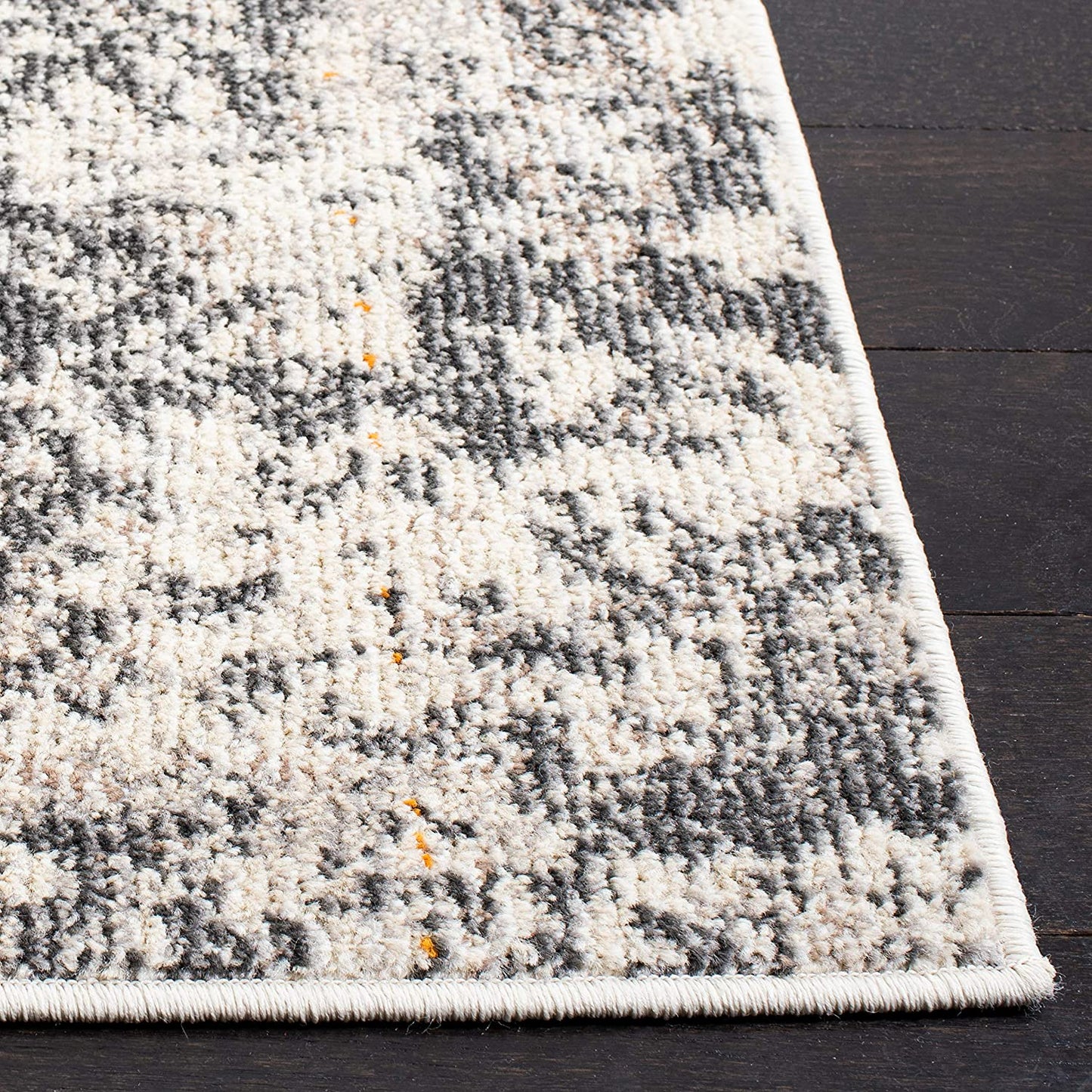 Safavieh Madison Collection  Modern Abstract Grey / Ivory