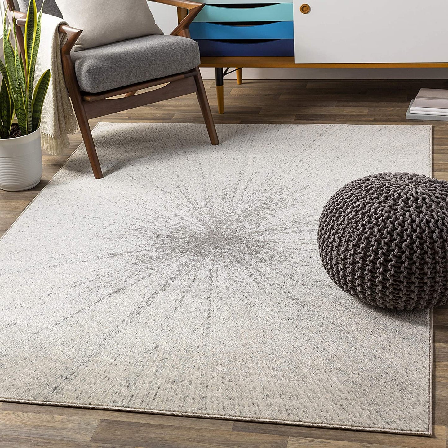 Nila Soft Area Rug Grey
