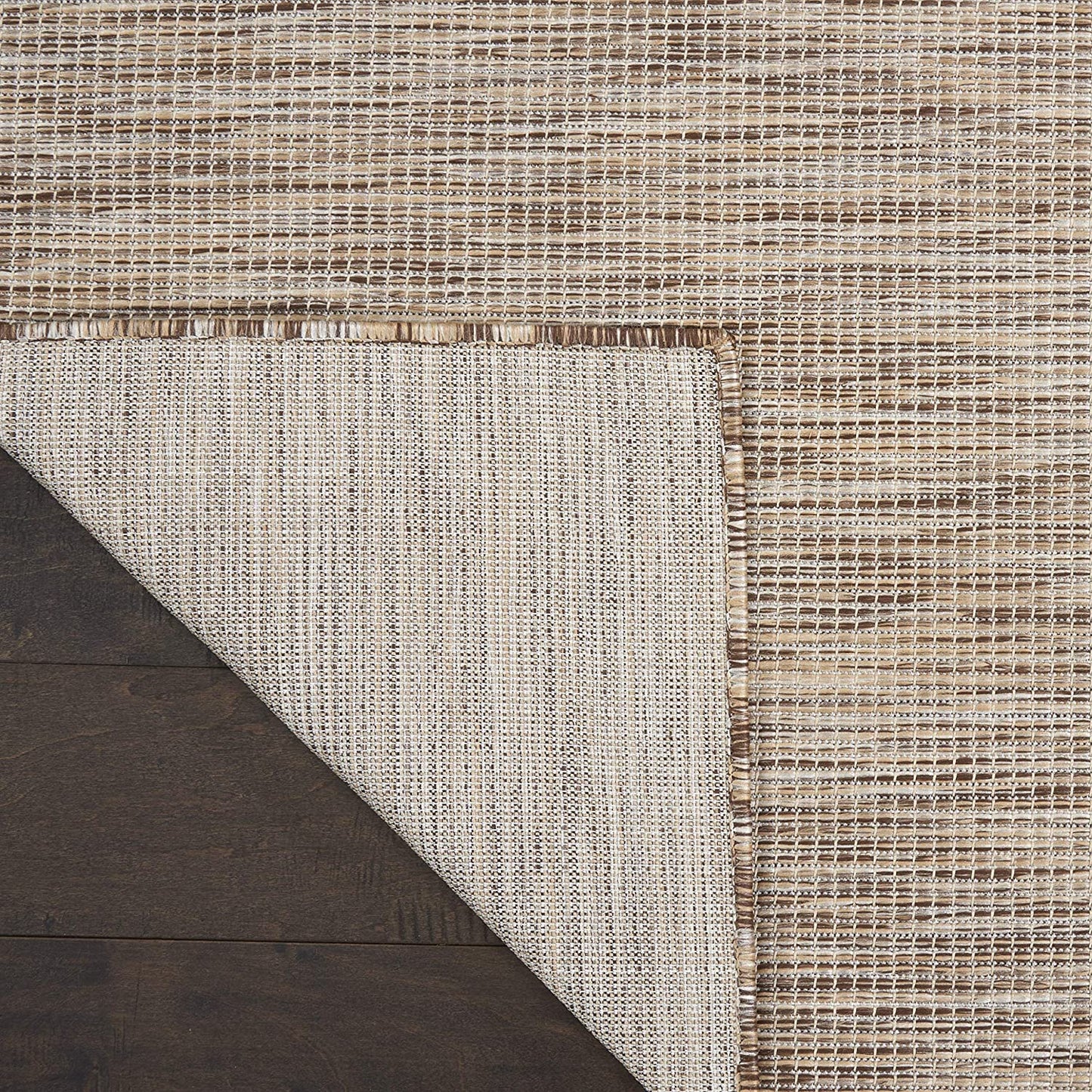 Positano Flat-Weave Indoor/Outdoor Beige Area Rug