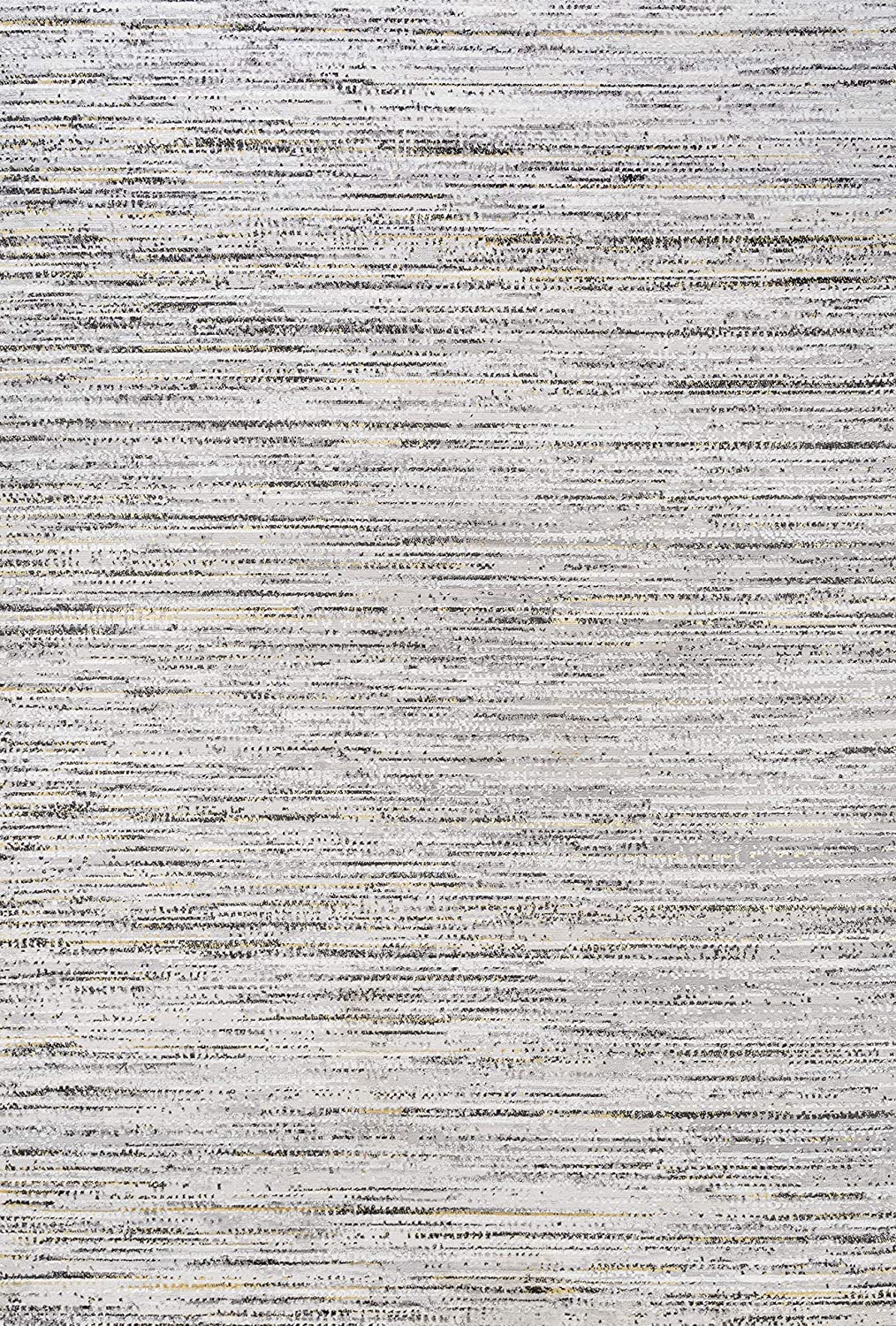 Loom Modern Strie Gray/Black . Soft Area Rug
