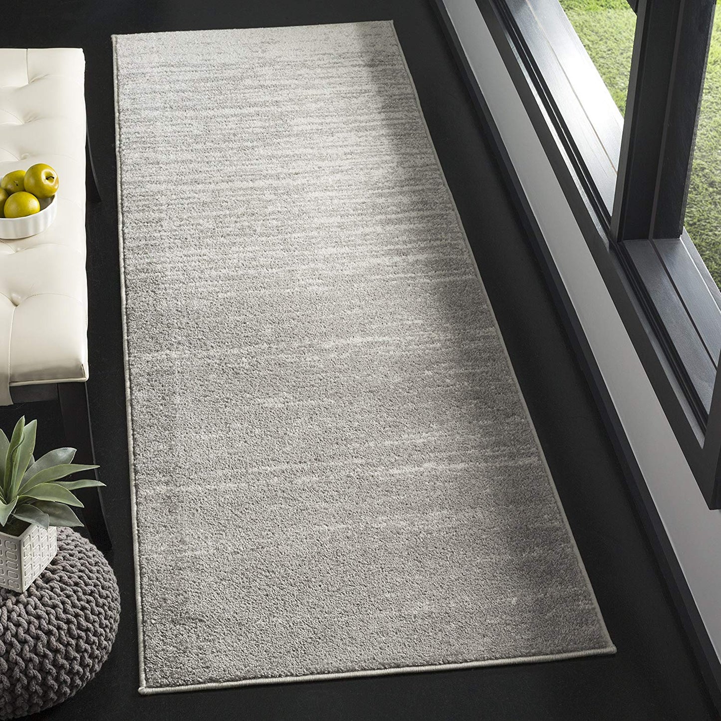 Ombre Light Grey/Grey Soft Area Rug