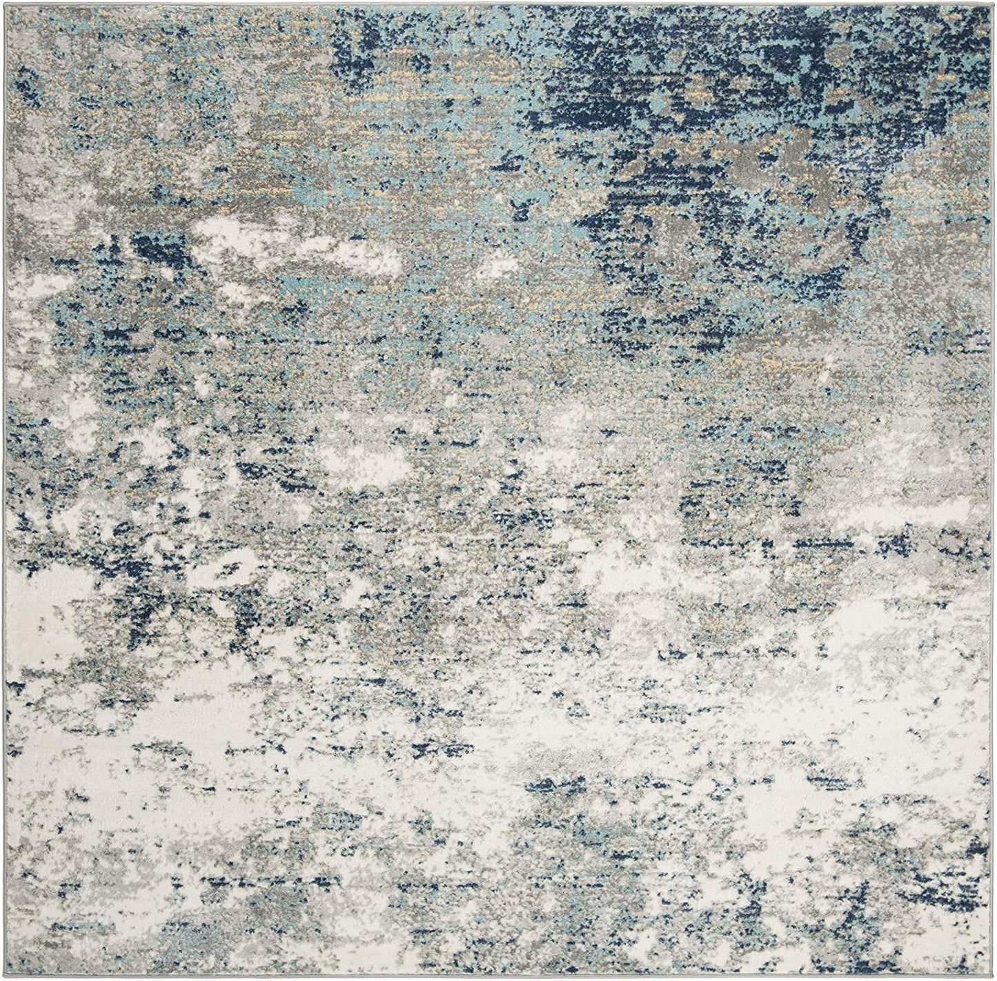 Safavieh Jasper Collection Modern Abstract Grey / Blue