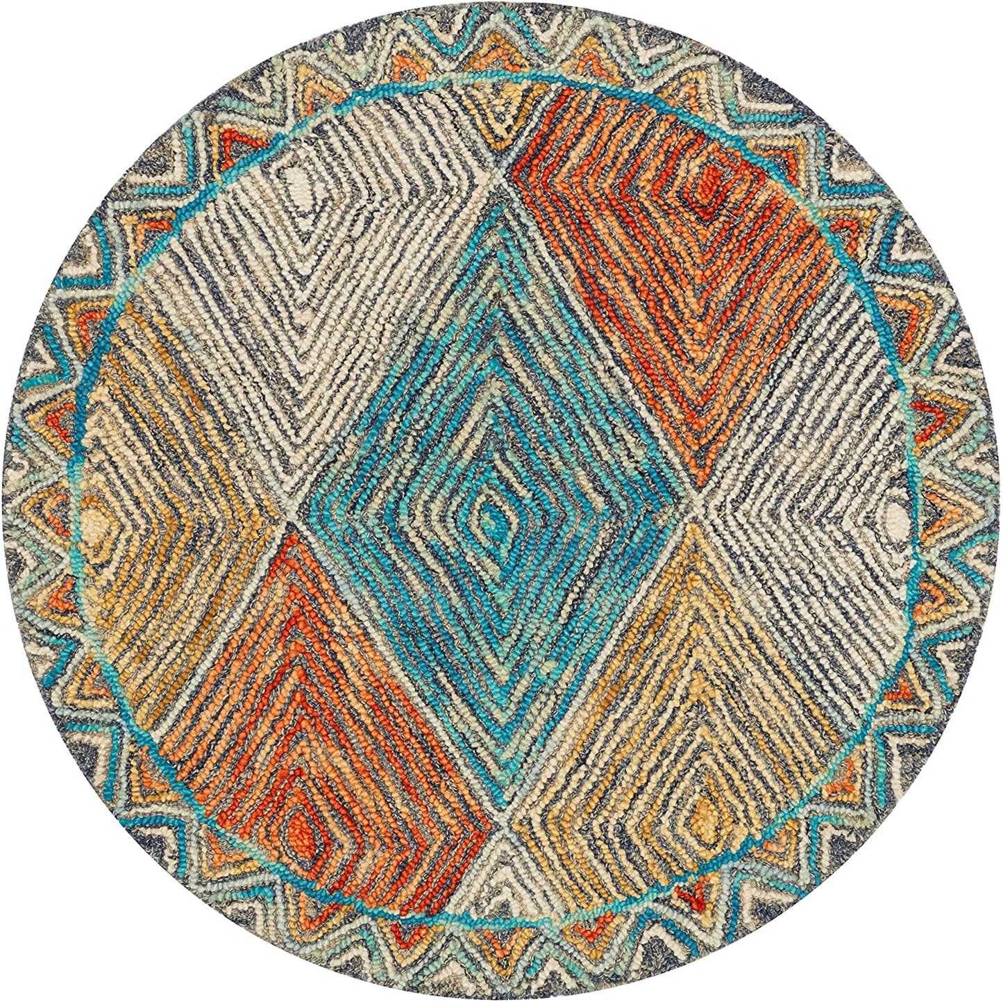 Spectrum Sunset Contemporary Soft Area Rug