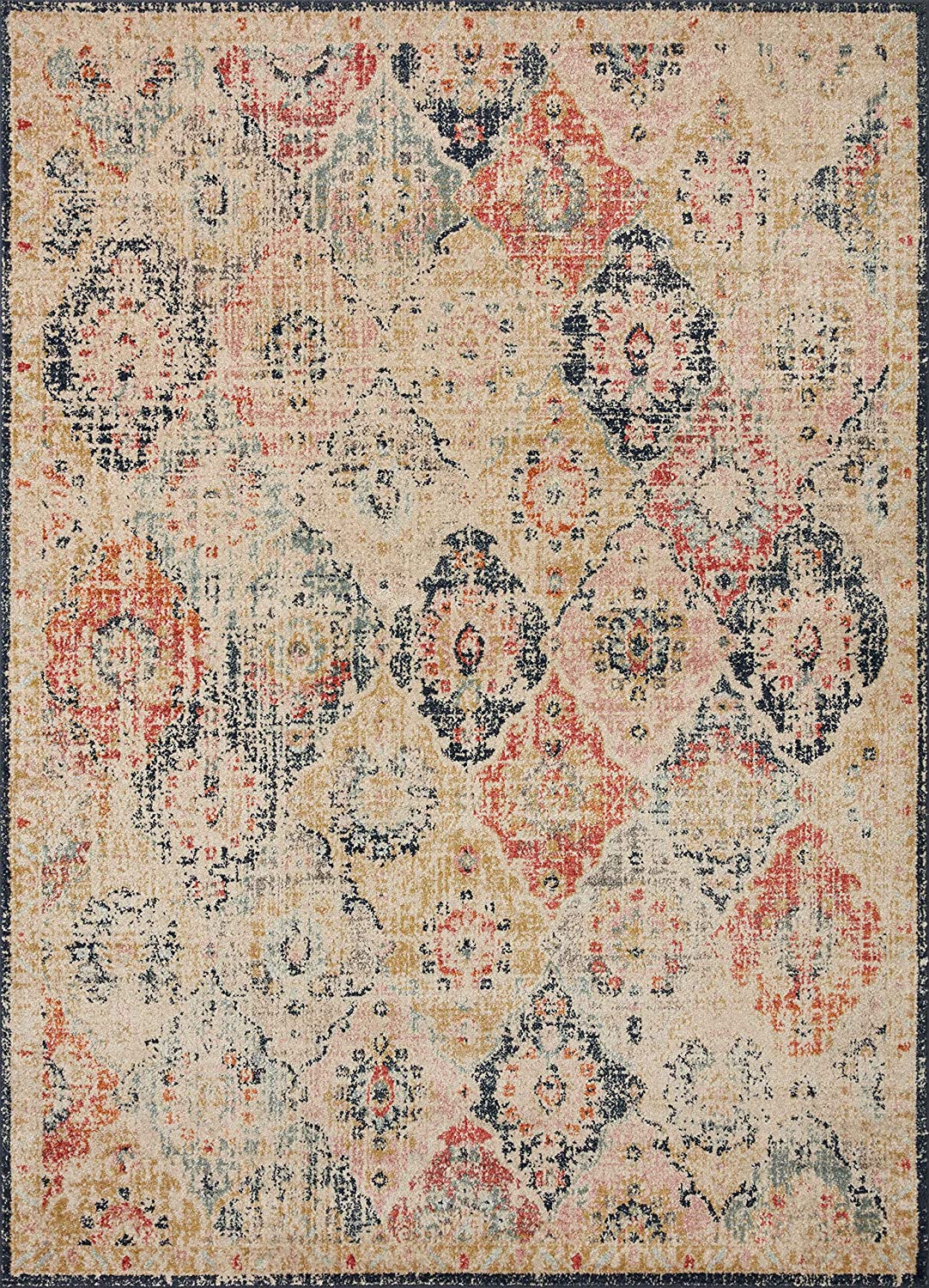 Jocelyn Collection  Khaki / Multi, Transitional Soft Area Rug