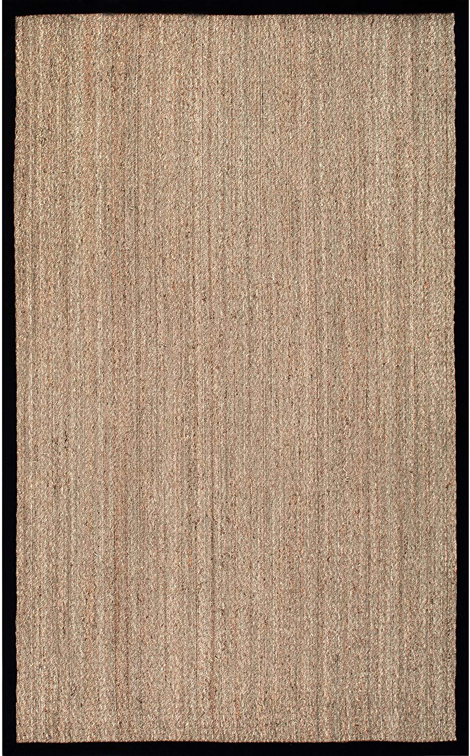 Premium Sea grass Natural Black Area Rug