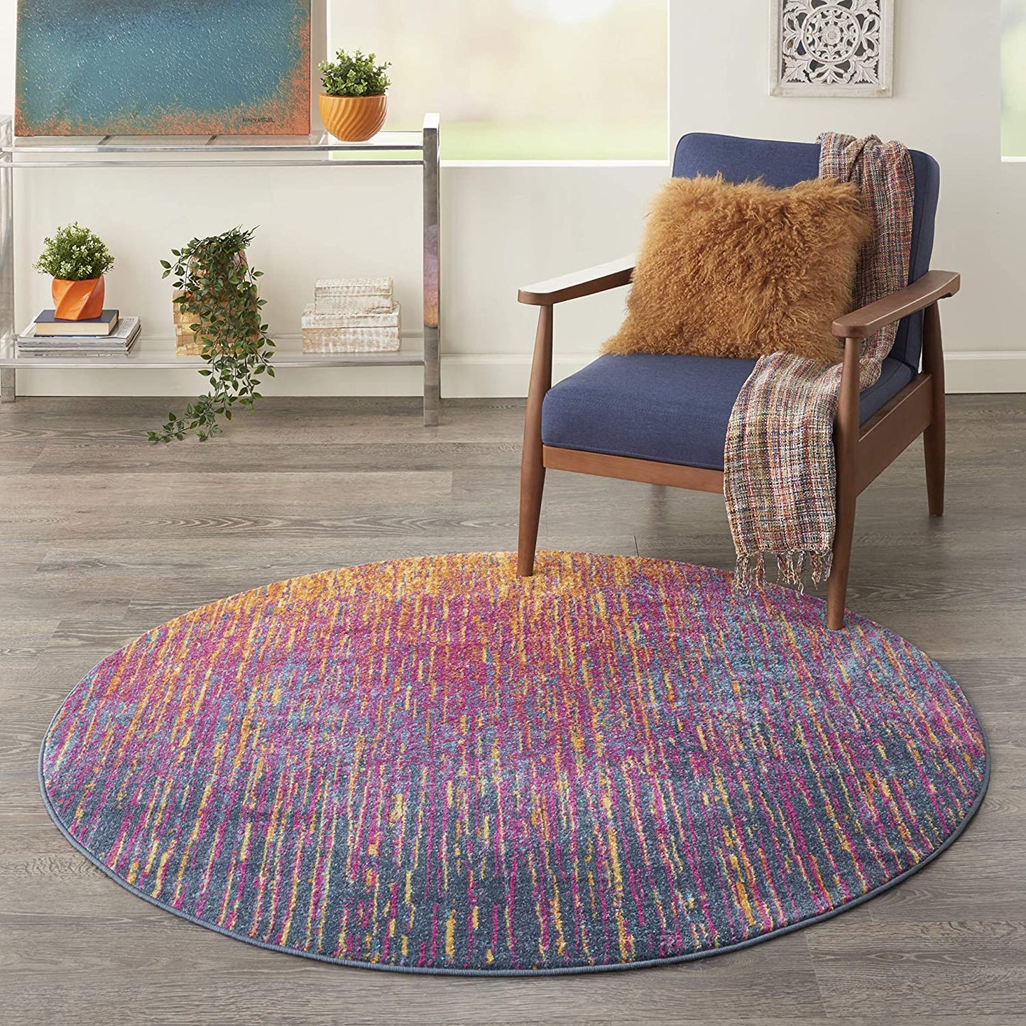 Passion Modern Abstract Colorful Multicolor Area Rug