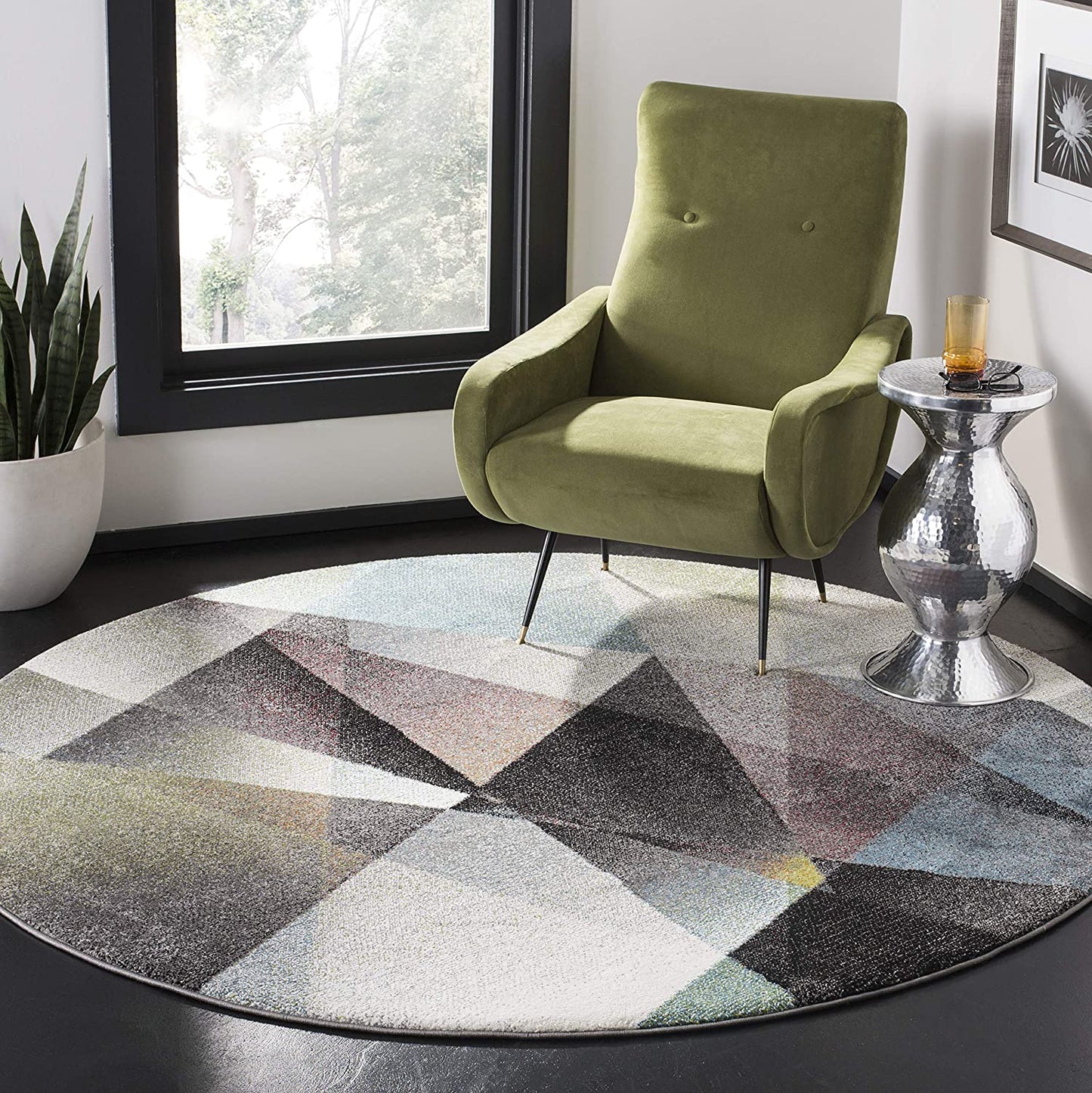 Porcello Collection Modern Abstract Grey / Multi