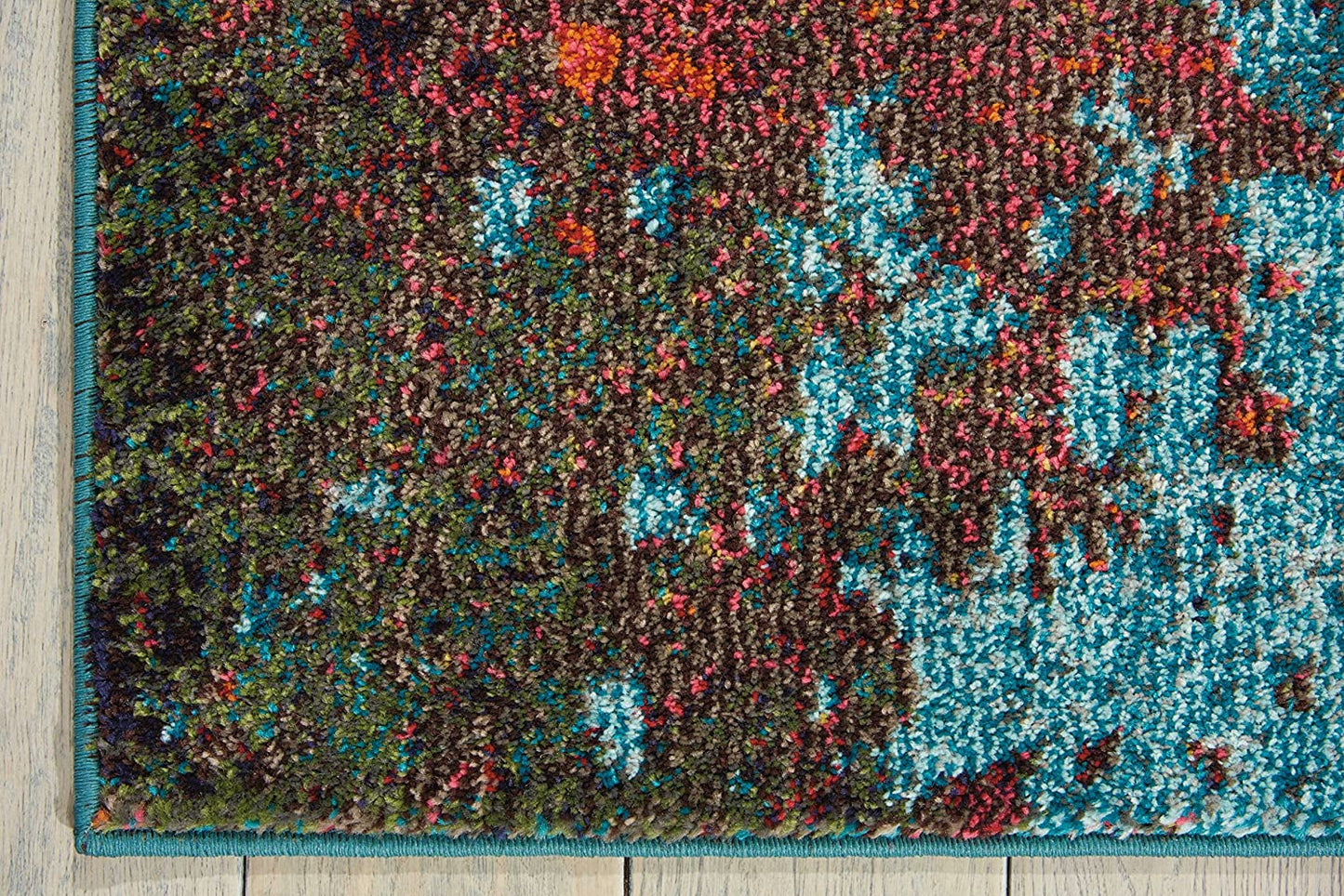 Modern Bohemian Atlantic Multicolored Area Rug