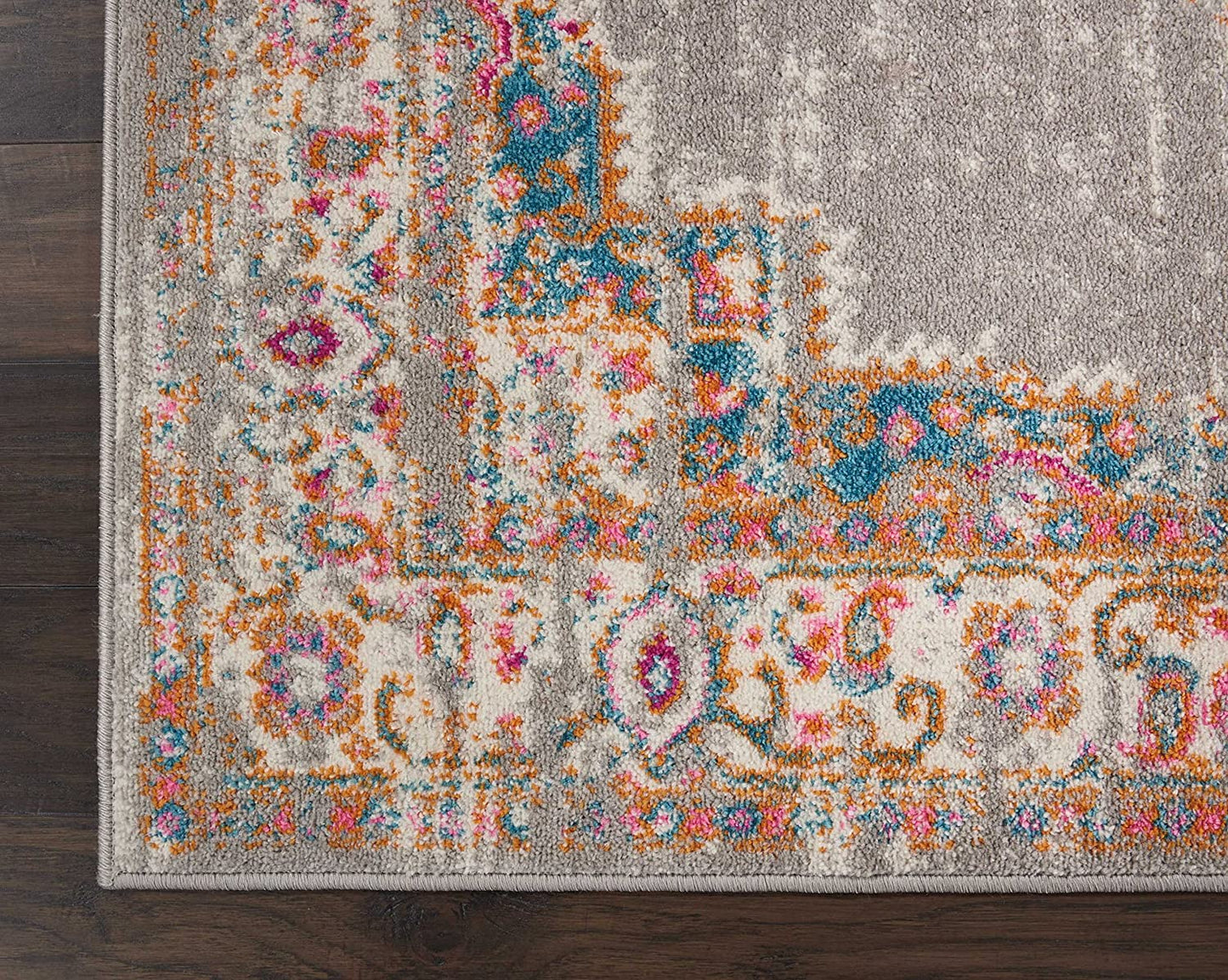 Passion Traditional Area Rug, GREY