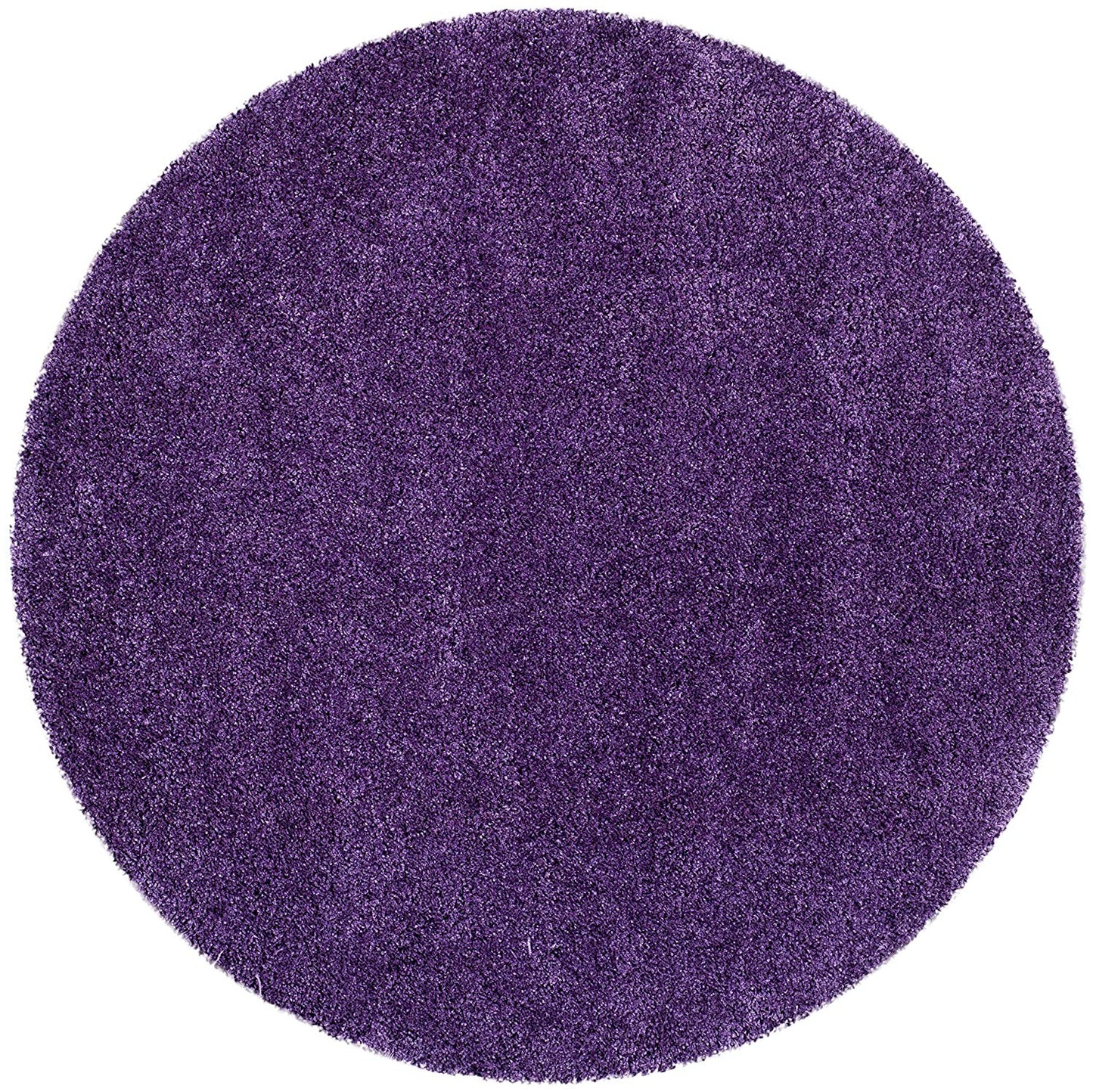 Purple Soft Plush Shag Area Rug