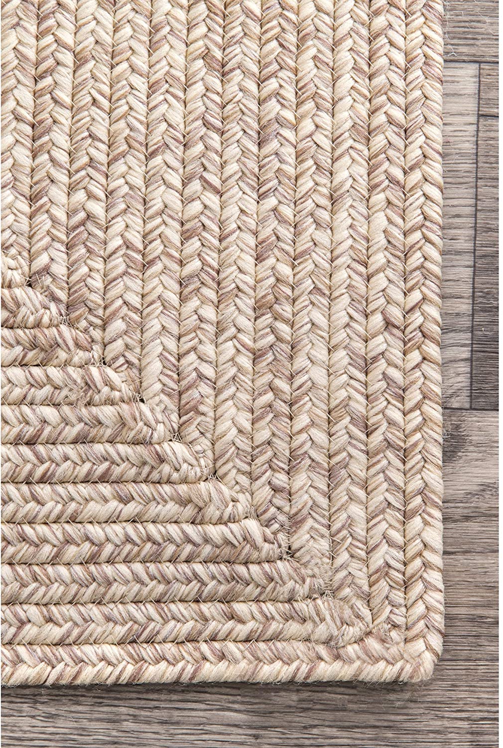 Braided Handmade Tan Indoor/Outdoor Soft Area Rug