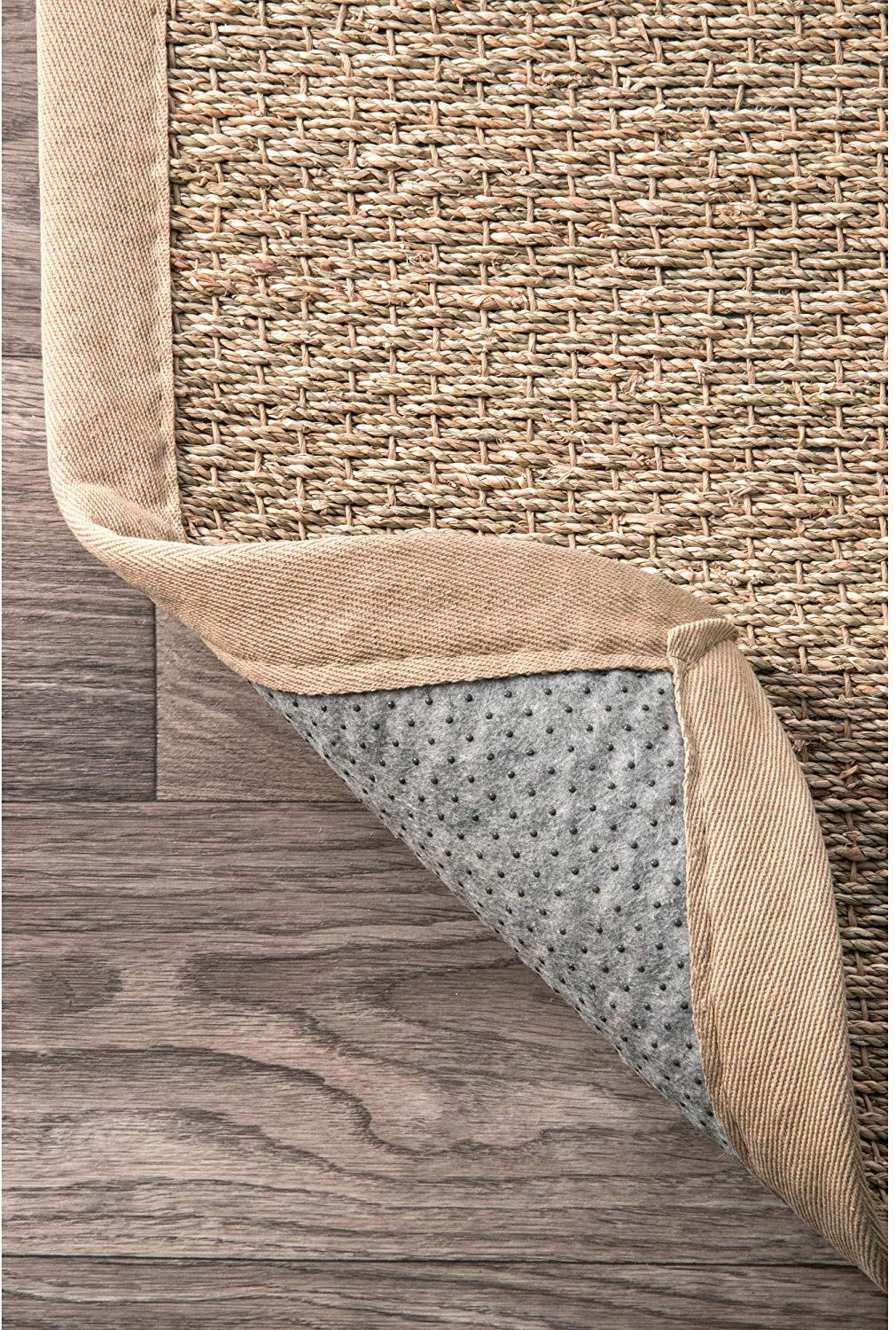 Premium Seagrass Natural Beige Area Rug