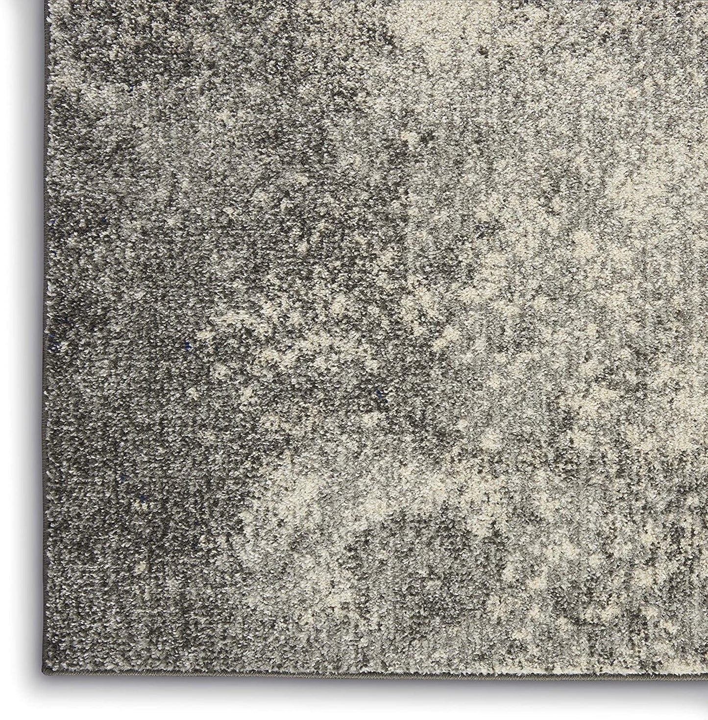 Modern Abstract, Charcoal/Ivory,