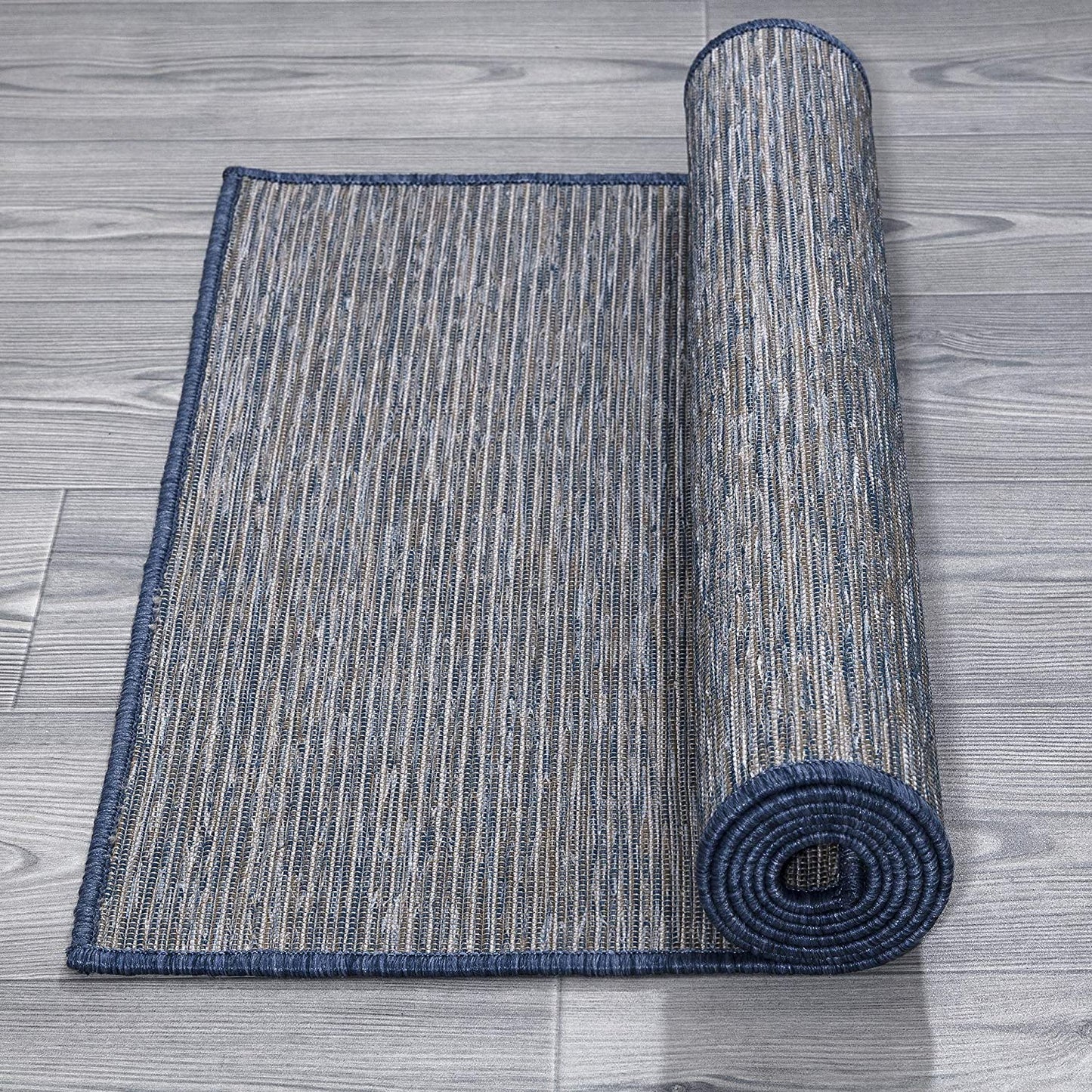 Sundance Indoor/Outdoor Reversible Rug, Blue