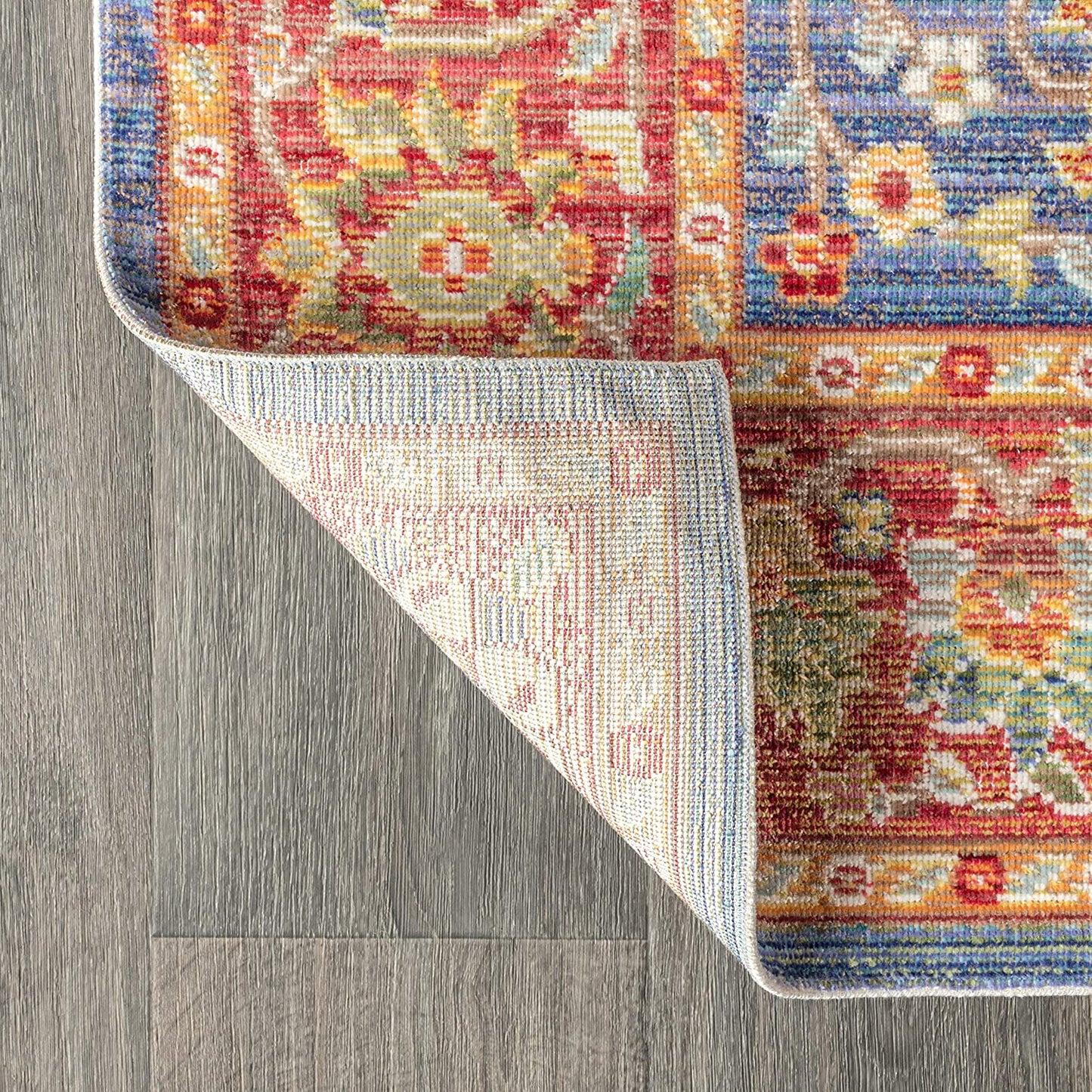 Irving Persian Plum/Terracotta Soft Area Rug