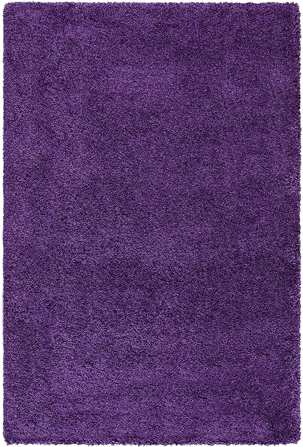 Purple Soft Plush Shag Area Rug