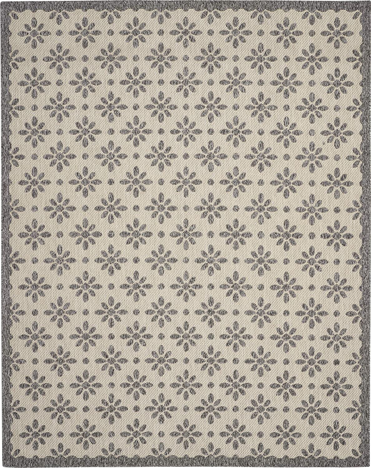 Jubilant Retro Trellis Green Area Rug