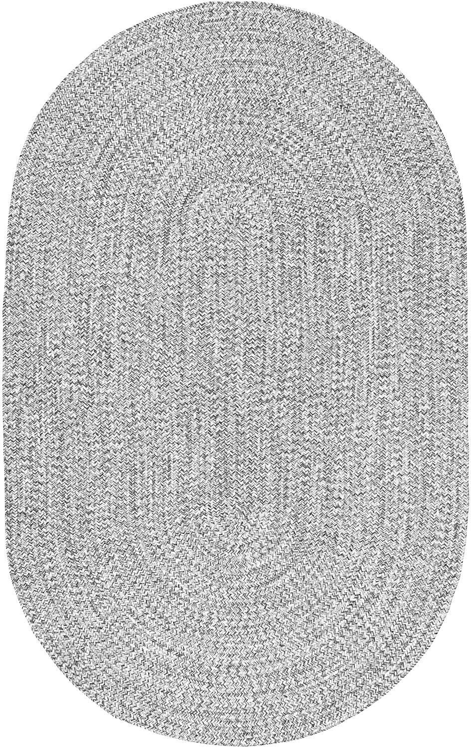 Braided Handmade Grey Indoor/Outdoor Soft Area Rug