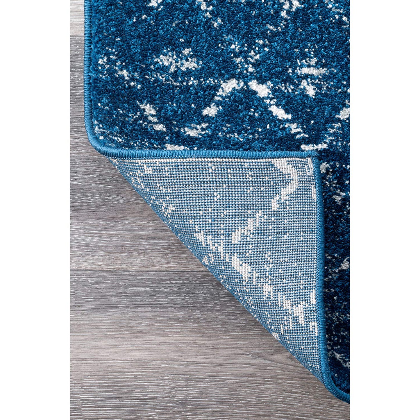 Trellis Blue Soft Area Rugs
