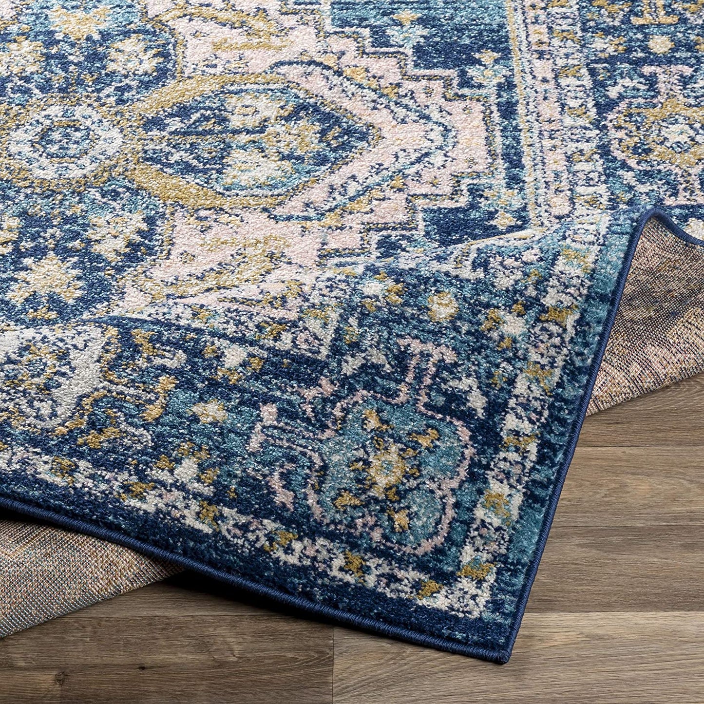 Soft Area Rug Blue