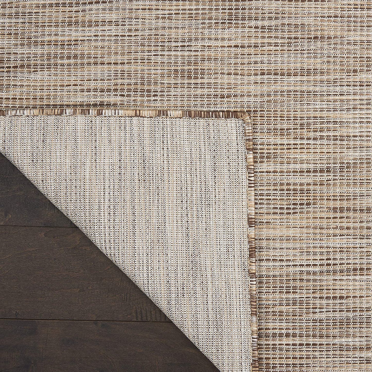 Positano Flat-Weave Indoor/Outdoor Beige Area Rug