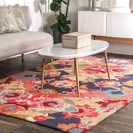 Felicity Hand Tufted Soft Area Rug, Multi