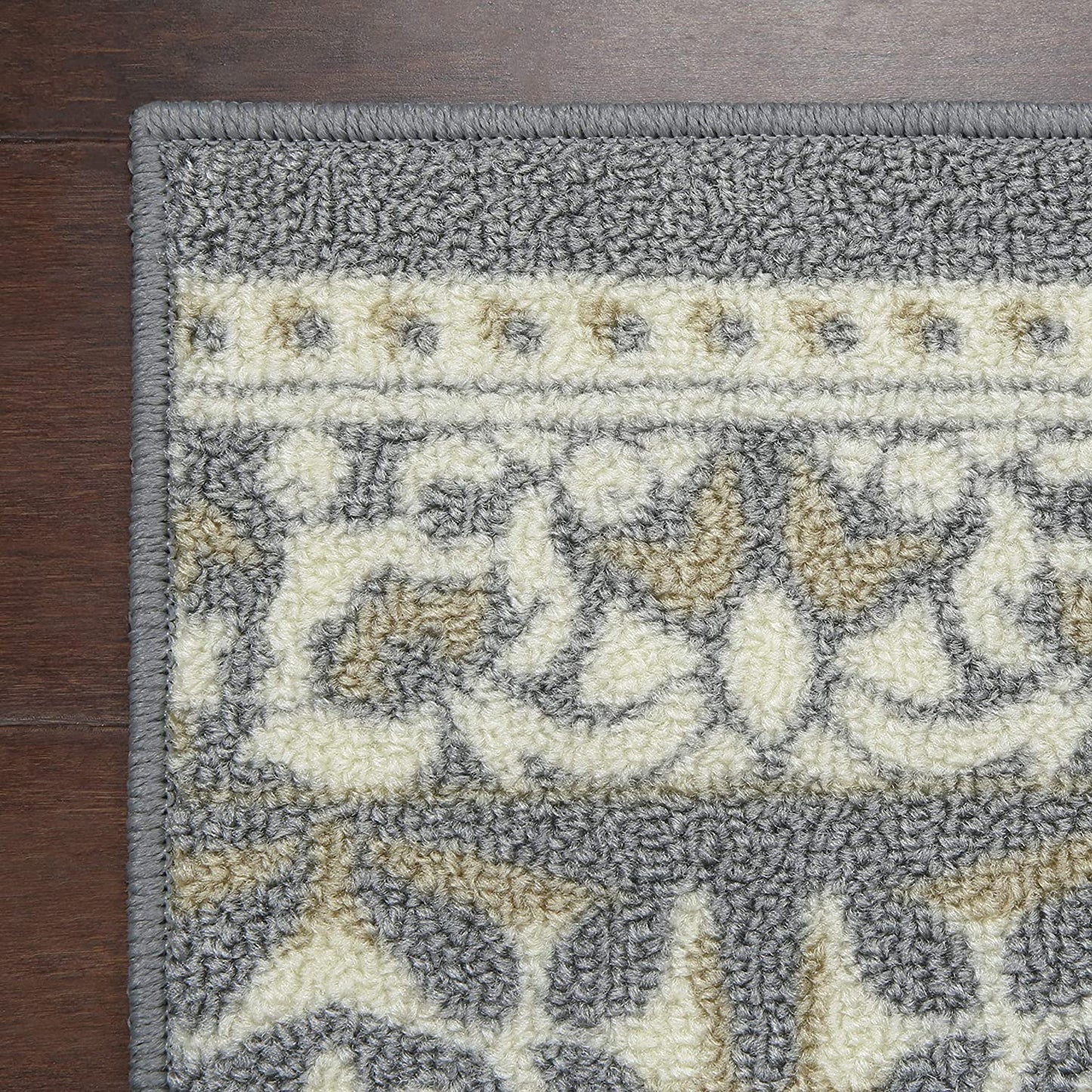 Maples Rugs Zoe Area Rugs for Living Room & Bedroom, Grey