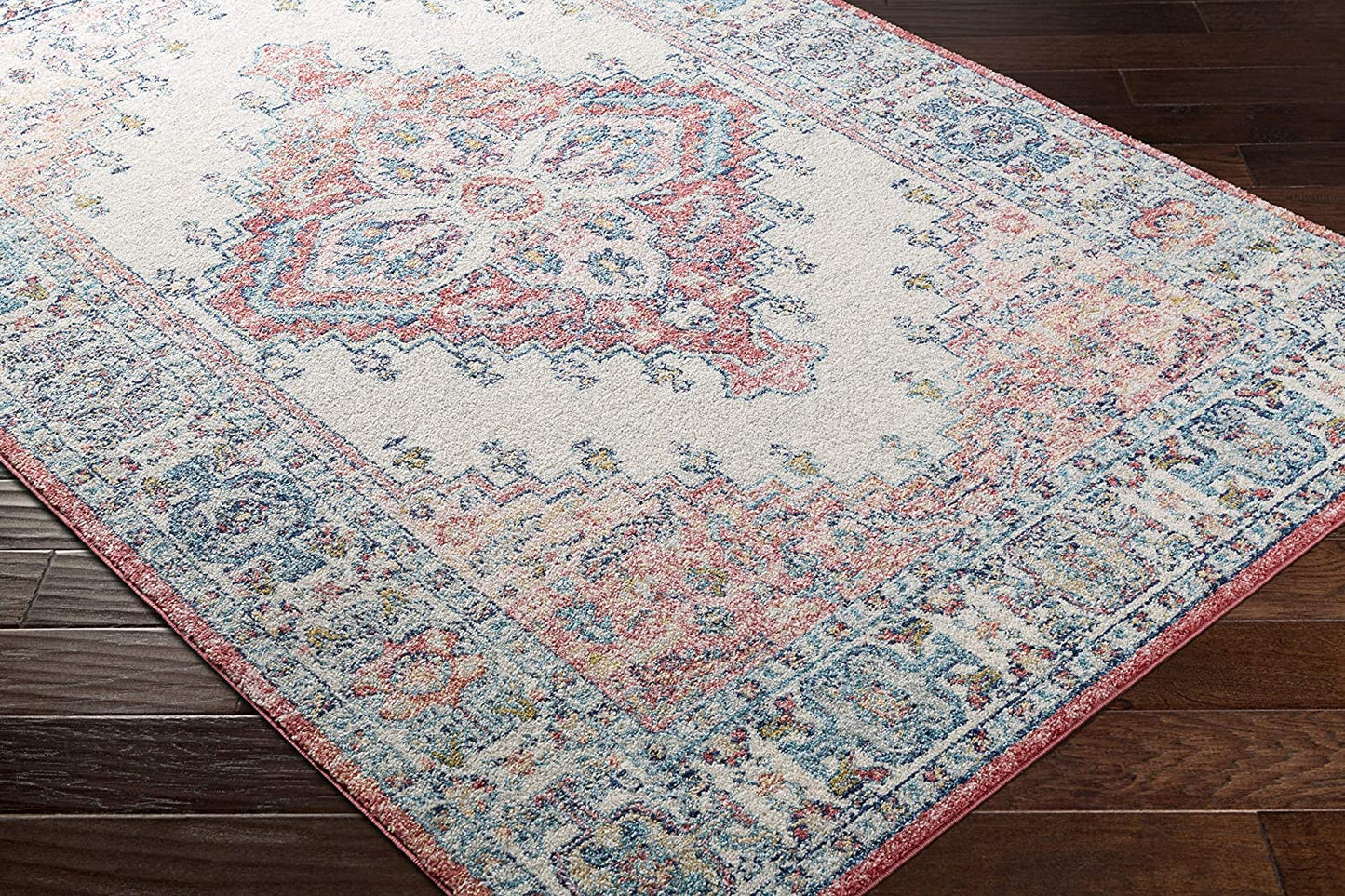 Weavers Area Rug Blush/Navy