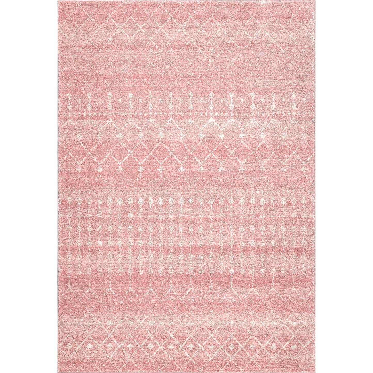 Trellis Pink Soft Area Rugs