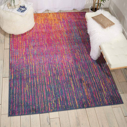 Passion Modern Abstract Colorful Multicolor Area Rug