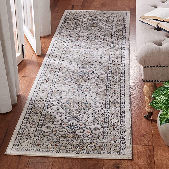 Soft Area Rug Grey / Ivory nomaan