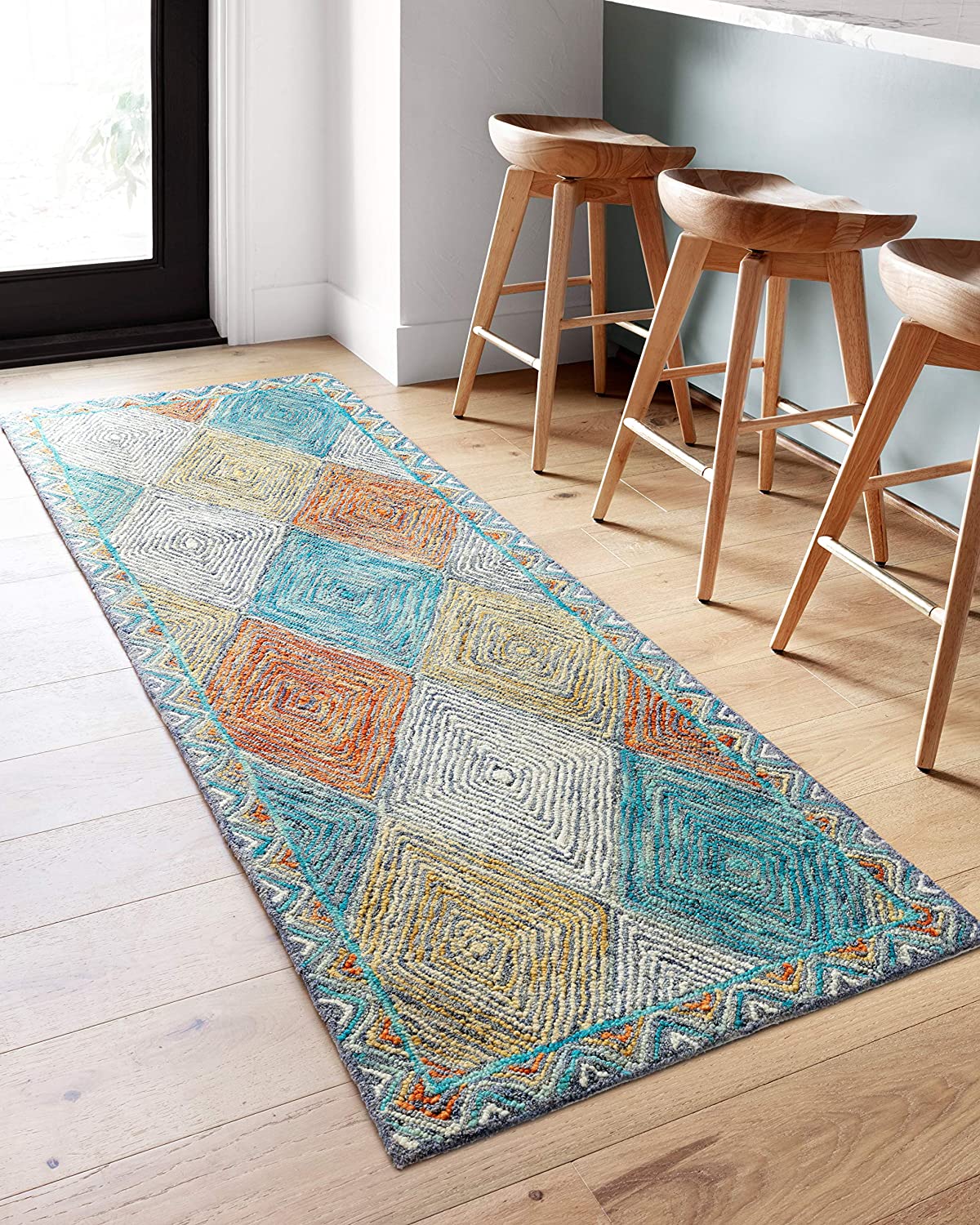 Spectrum Sunset Contemporary Soft Area Rug