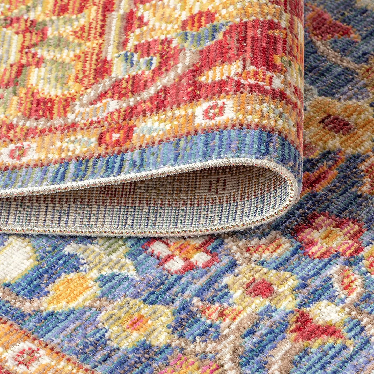 Irving Persian Plum/Terracotta Soft Area Rug