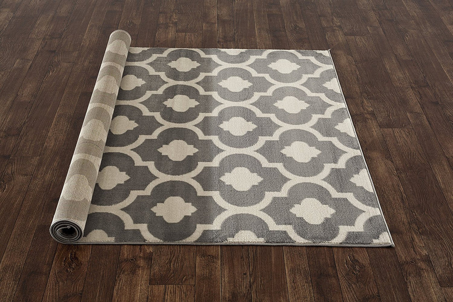 Trellis Gray/Grey Indoor Area Rug