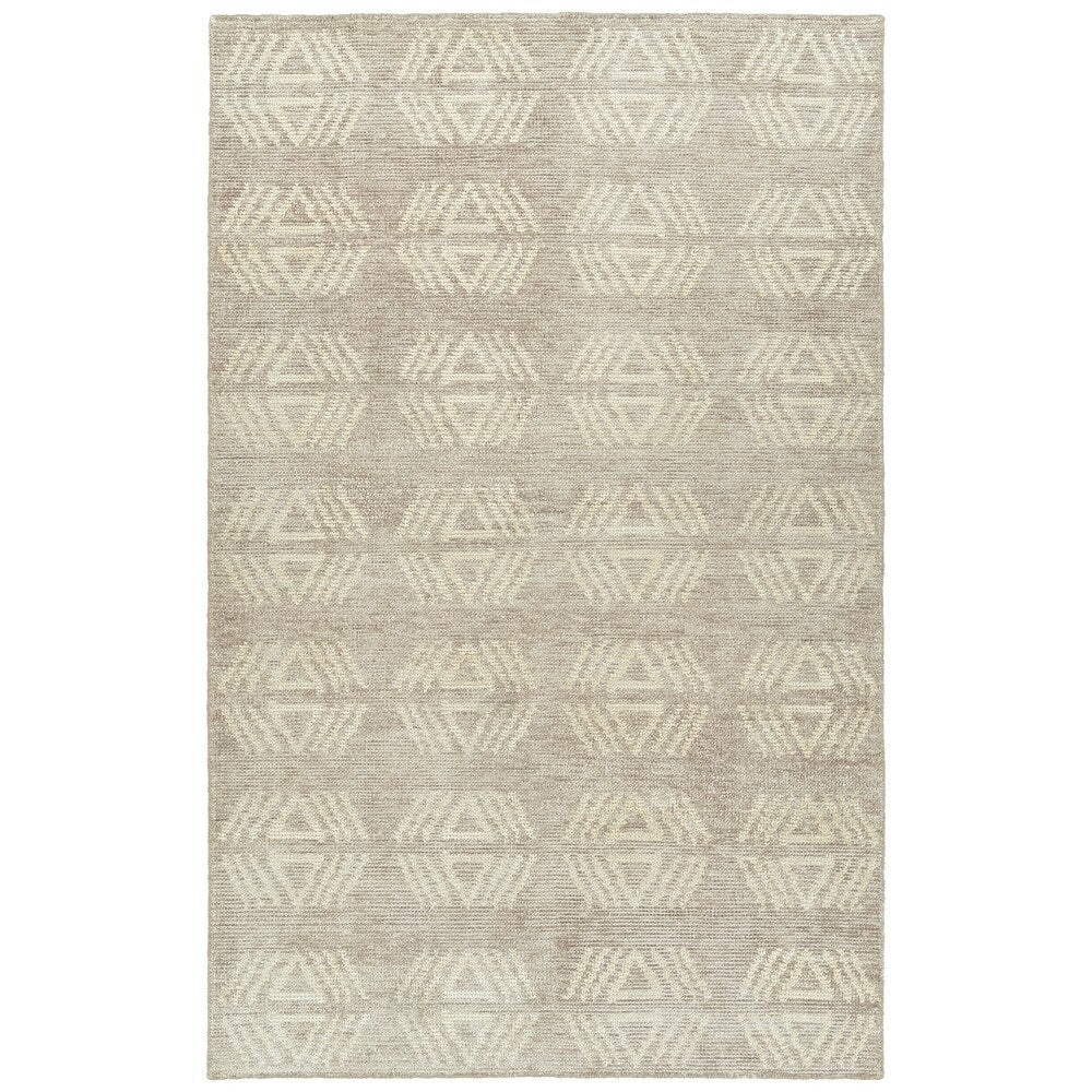 Adana Hand-Woven Bamboo Silk Mink Soft Area Rug