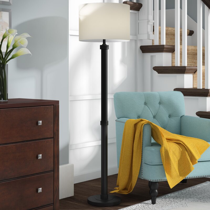 Contemporary Steel 61.5" Floor lamp