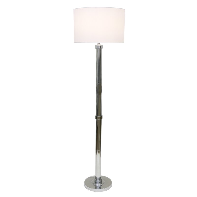 Contemporary Steel 61.5" Floor lamp
