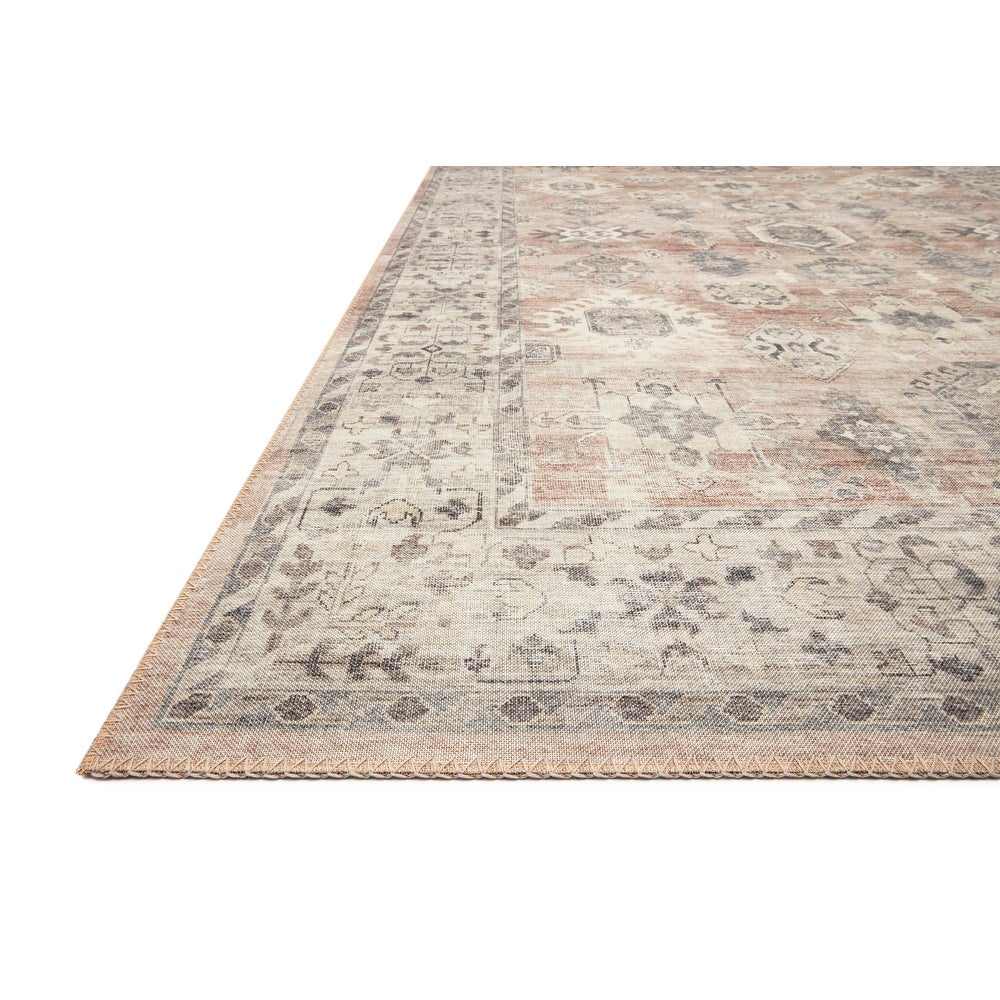 Venetian Printed Persian Distressed Soft Rug