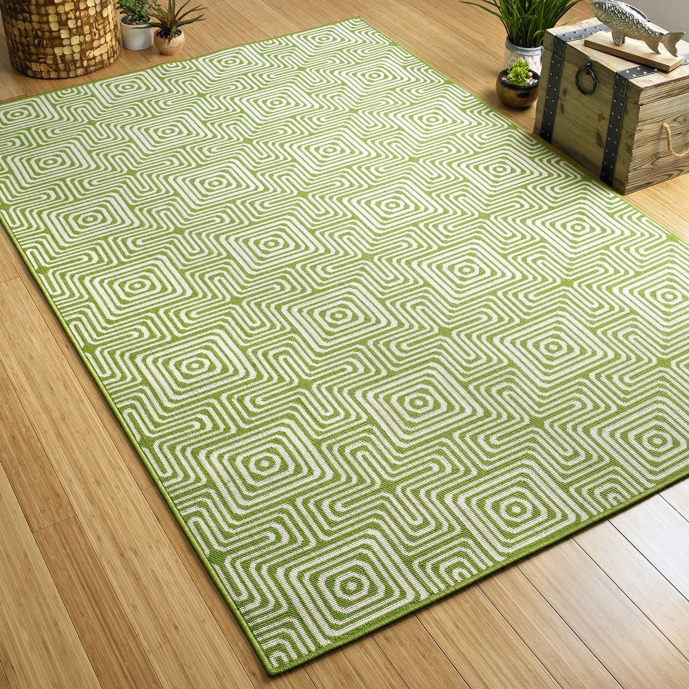 Ambrosi Indoor/Outdoor Soft Area Rug