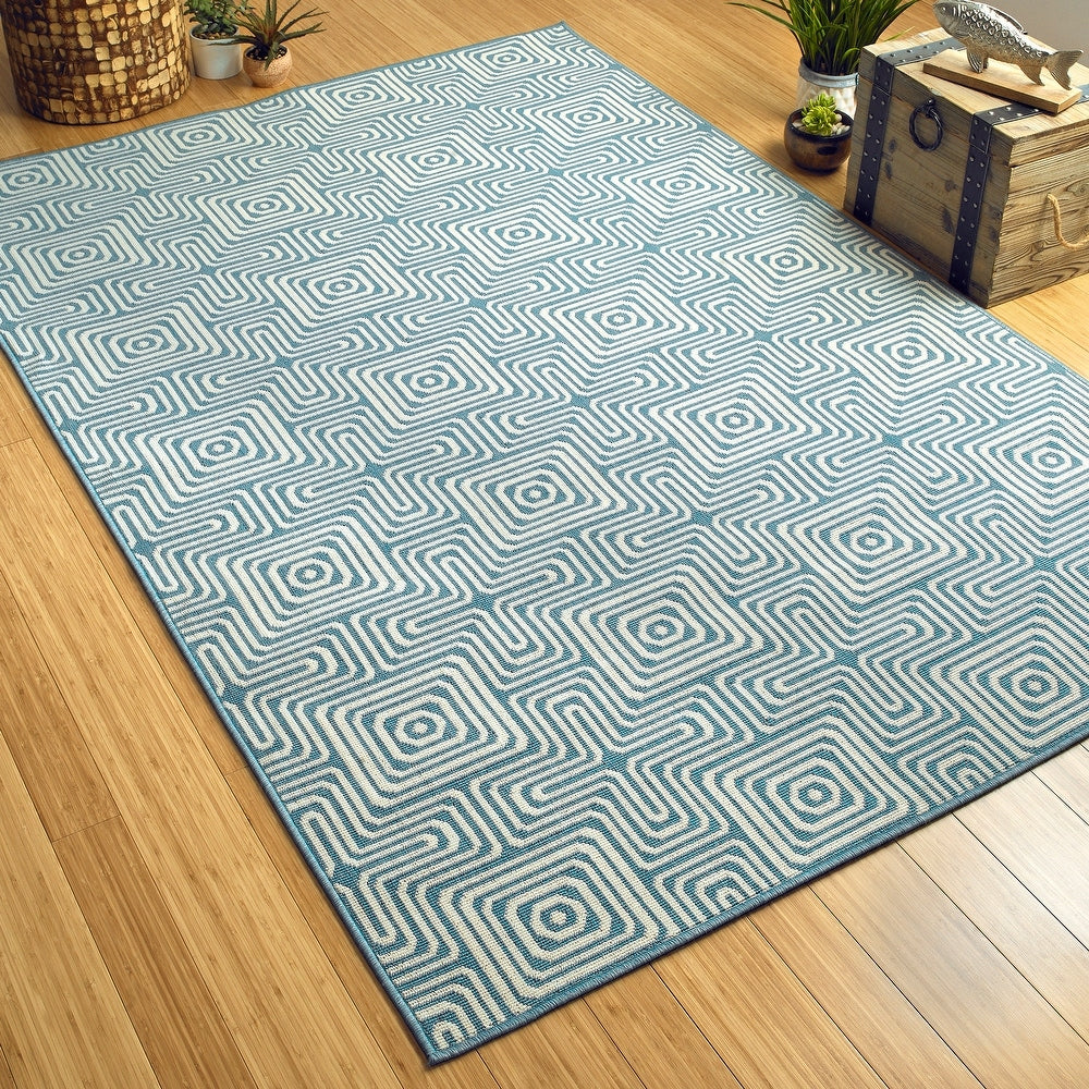 Ambrosi Indoor/Outdoor Soft Area Rug