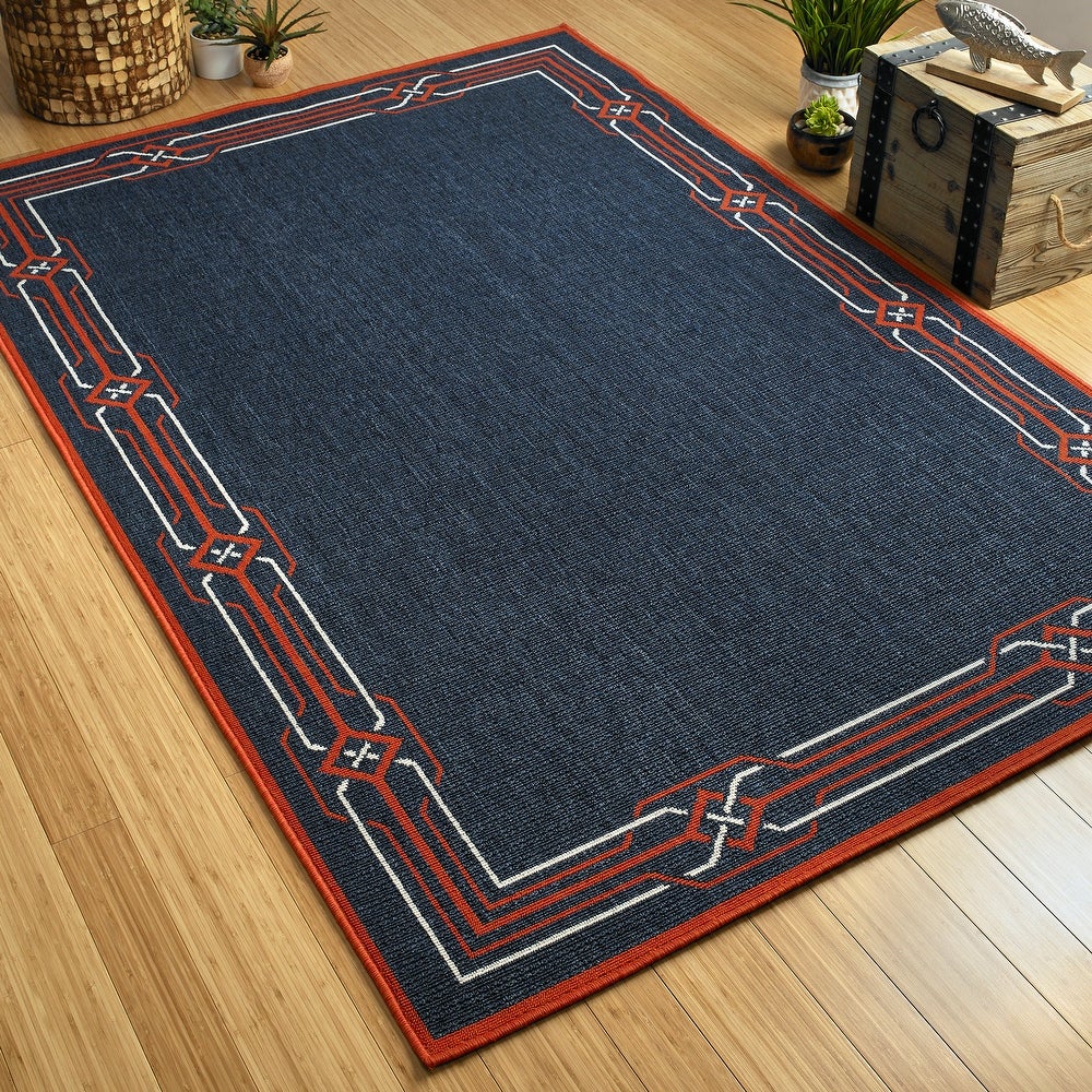 Ambrosi Indoor/Outdoor Soft Area Rug