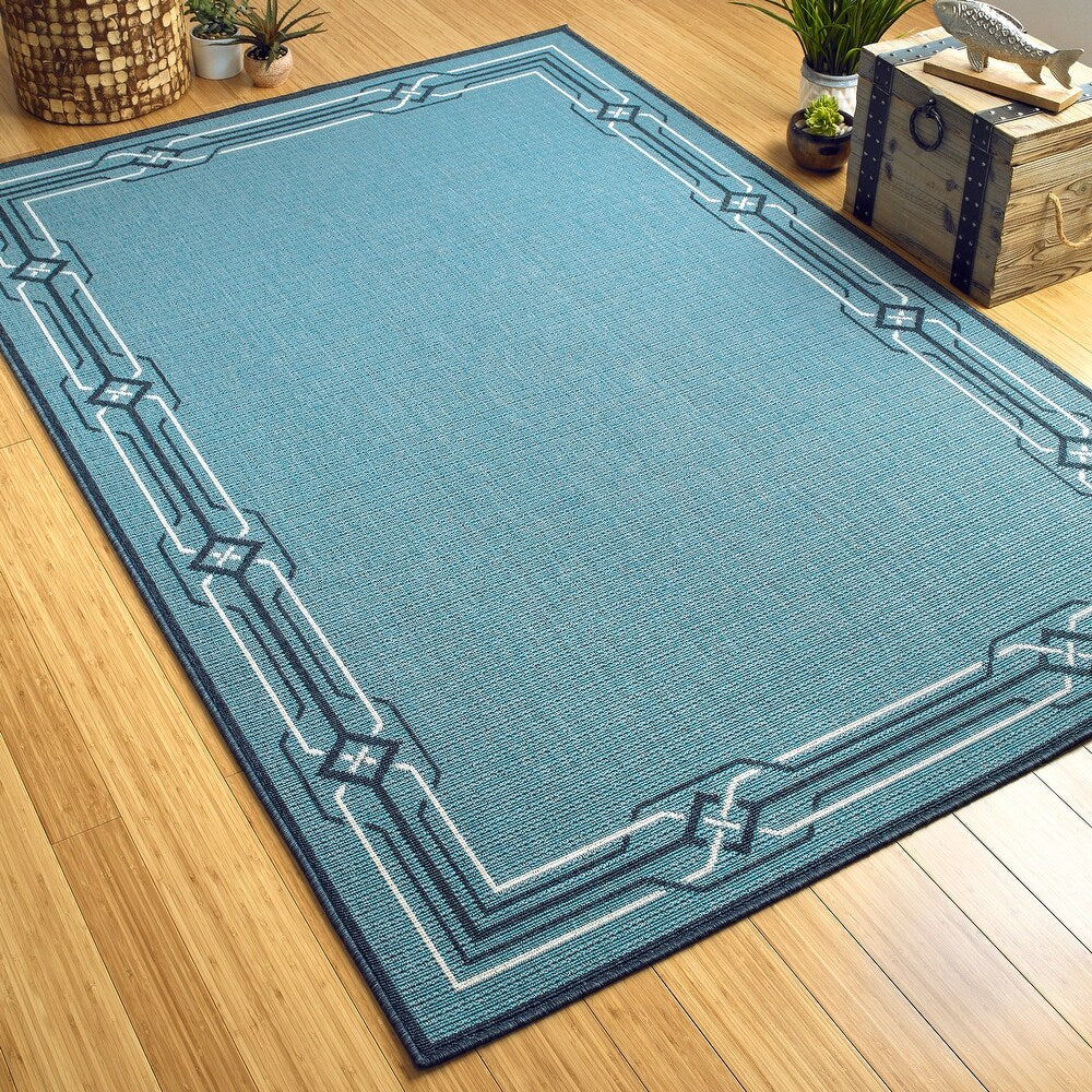 Ambrosi Indoor/Outdoor Soft Area Rug