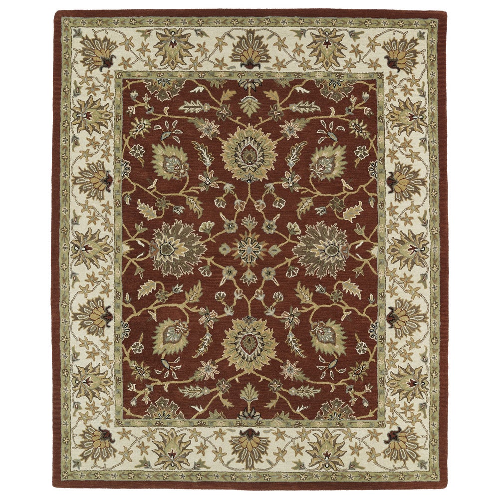 TAJ COLLECTION Chocolate Area Soft Rug